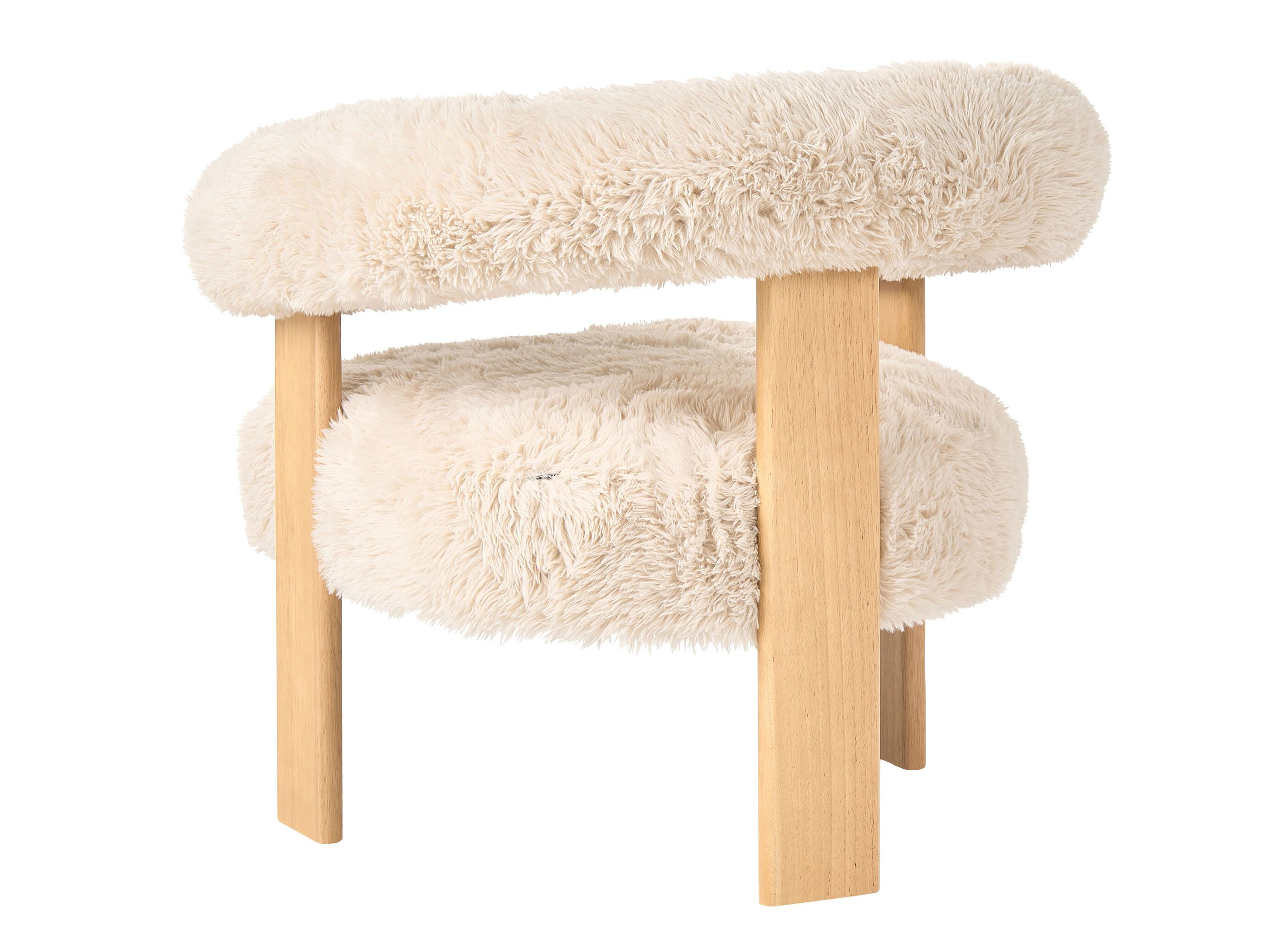 Комплект мека мебел Berwyn 3269 (Бял + Светлокафяво)