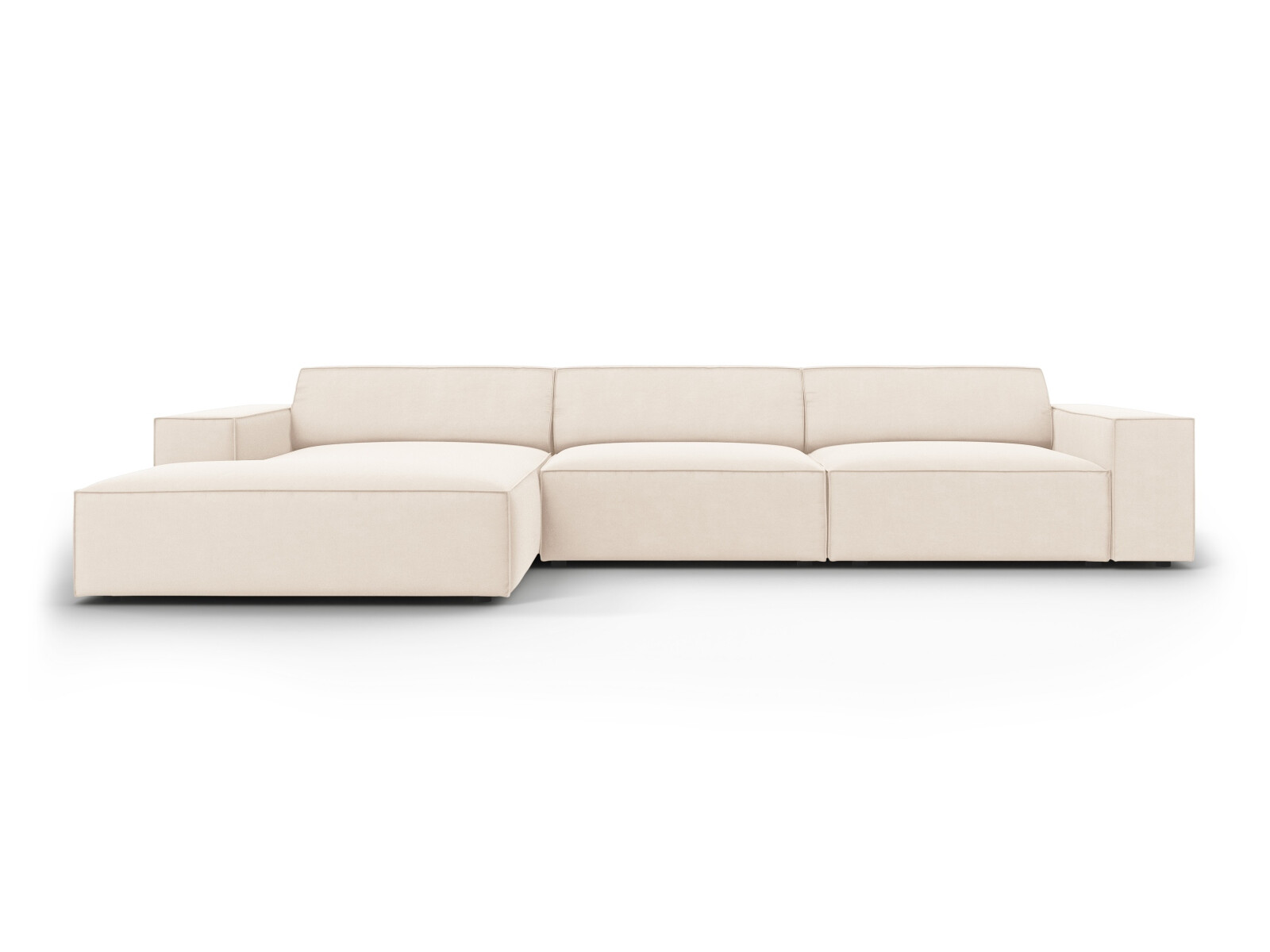 Ъглов диван Lomcalu 117 (PLUSH CREAM)