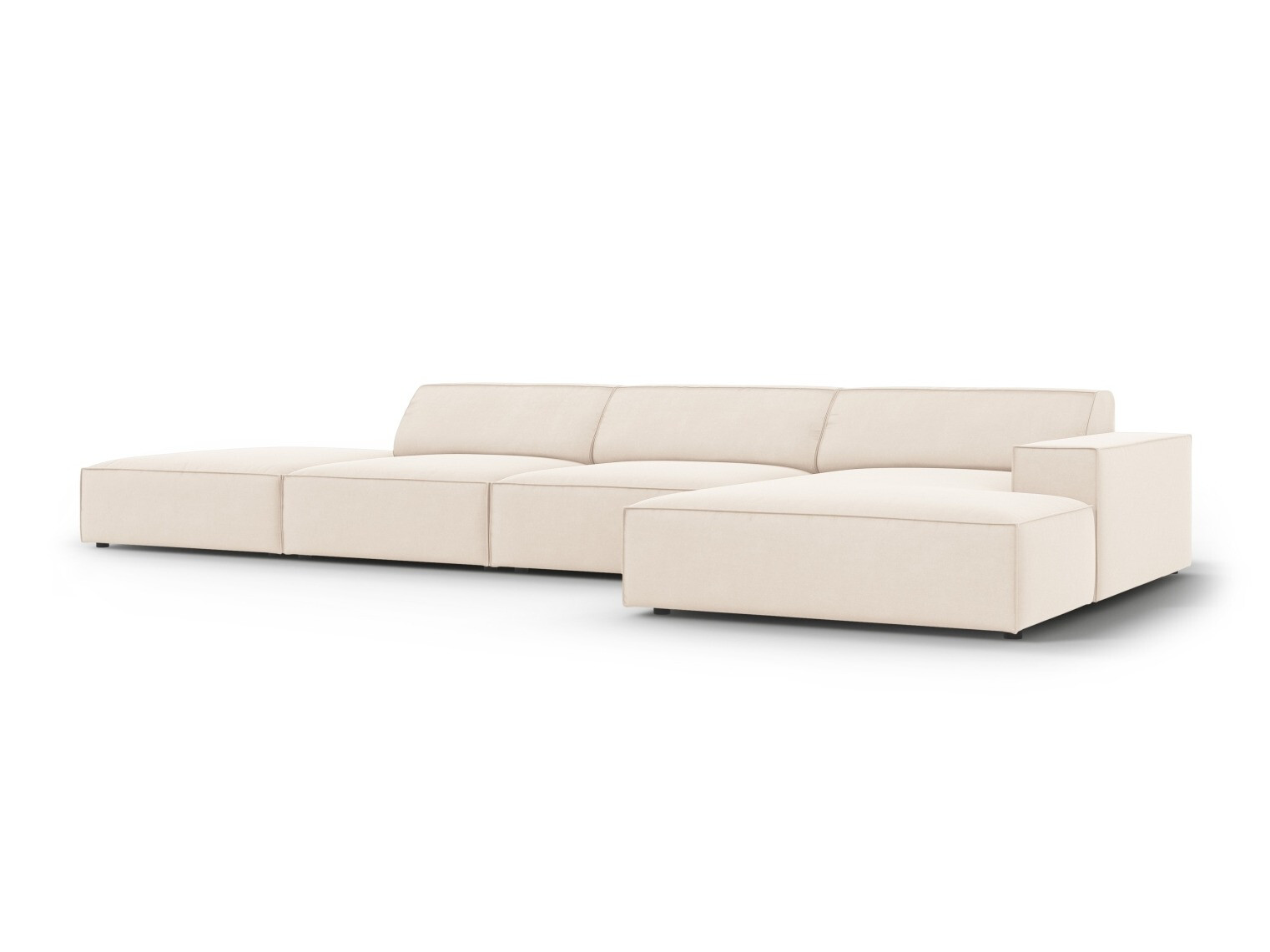 Ъглов диван Lomcalu 118 (PLUSH CREAM)