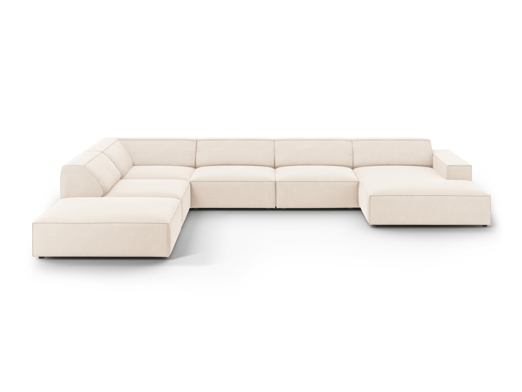 Ъглов диван Lomcalu 119 (PLUSH CREAM)