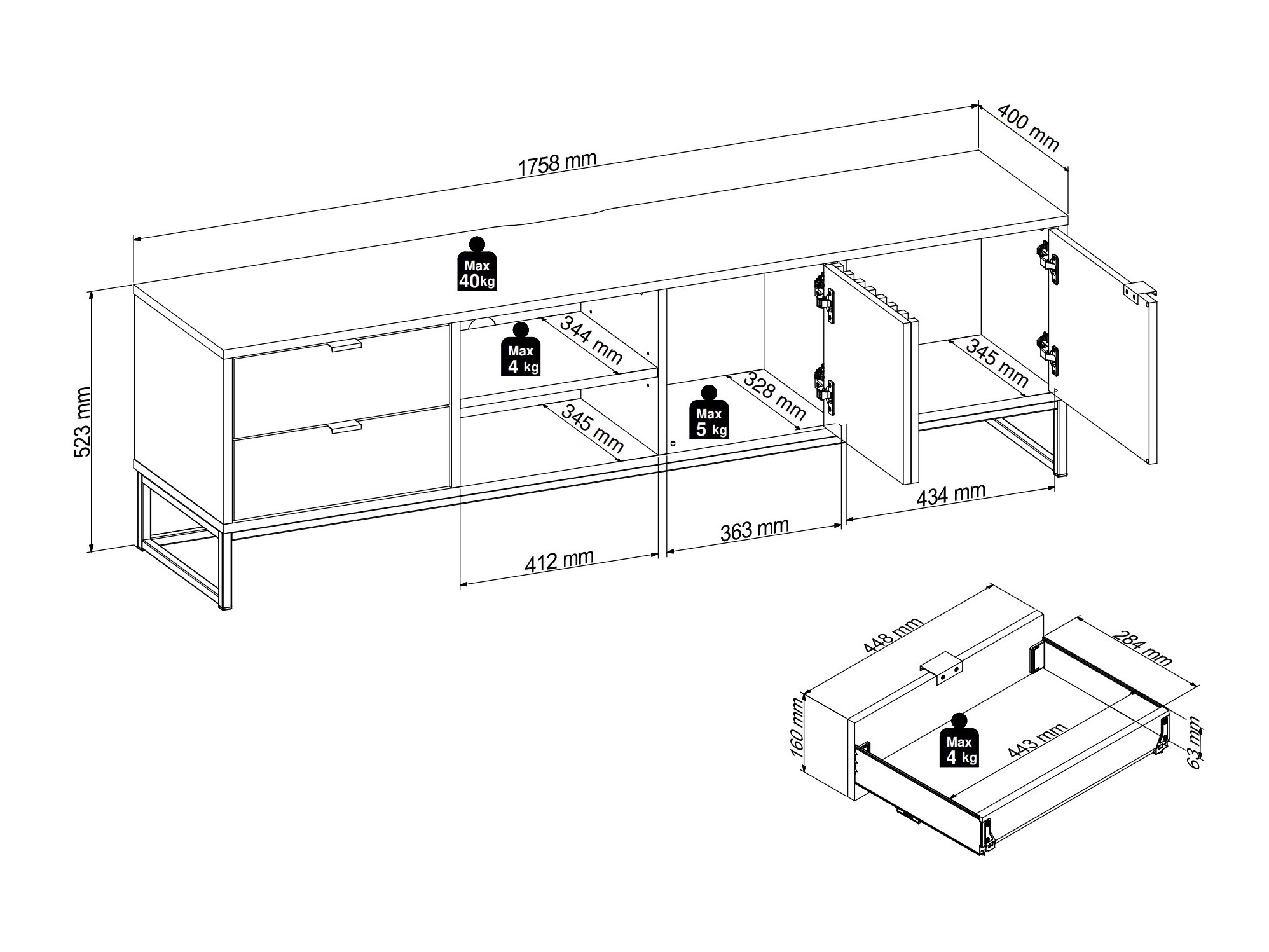 Комплект за хол Sondelu 106