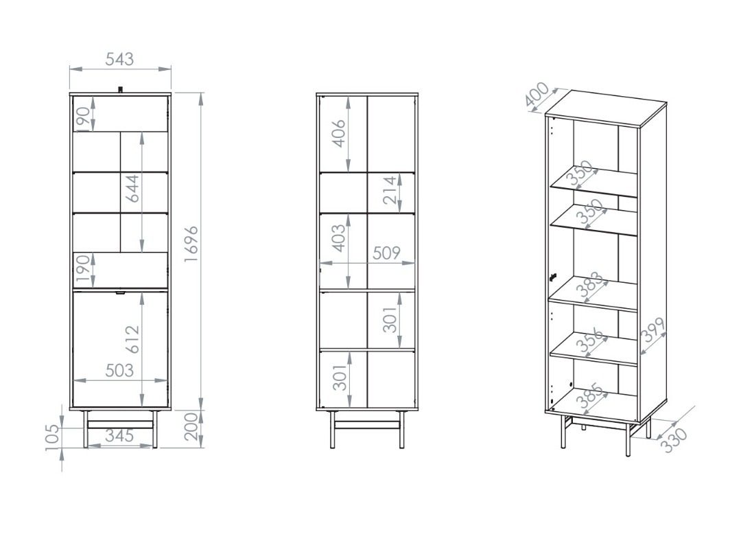 Етажерка Morsero 100