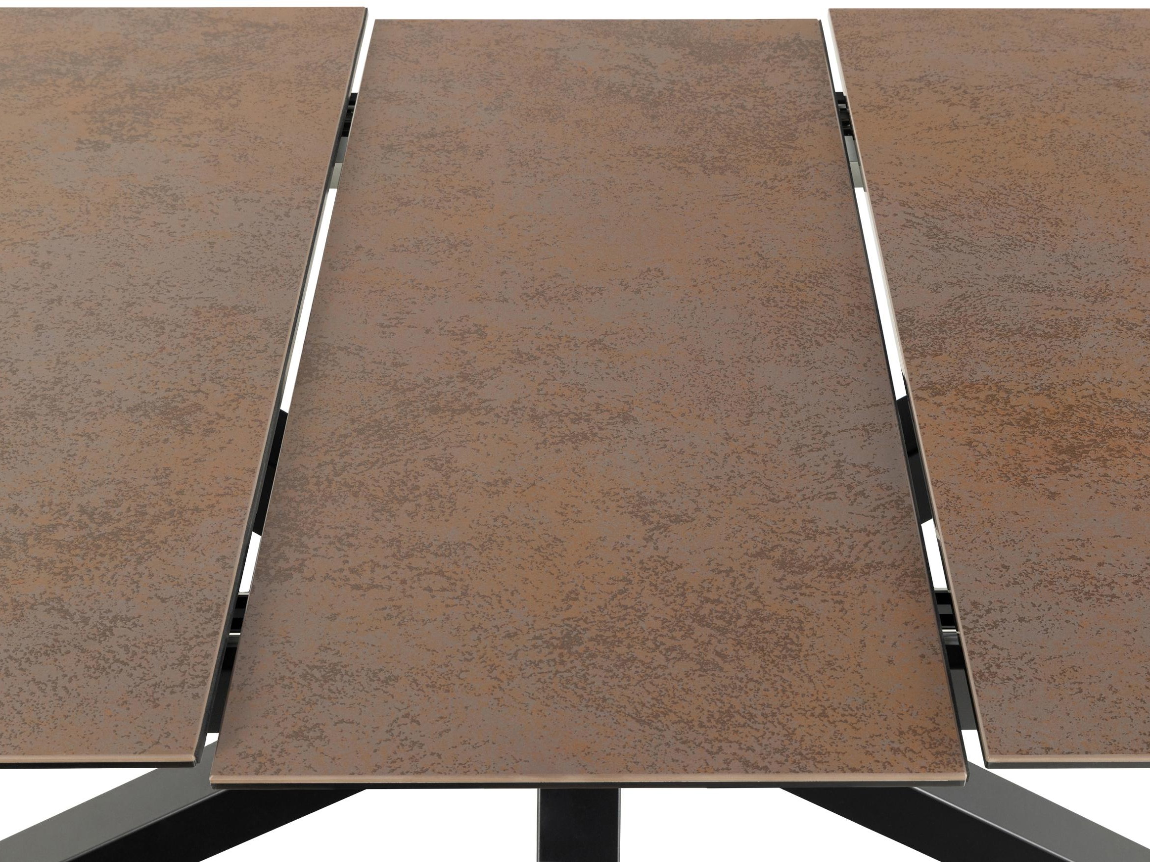 Маса Norsica 676 (Черен + Кафяв)