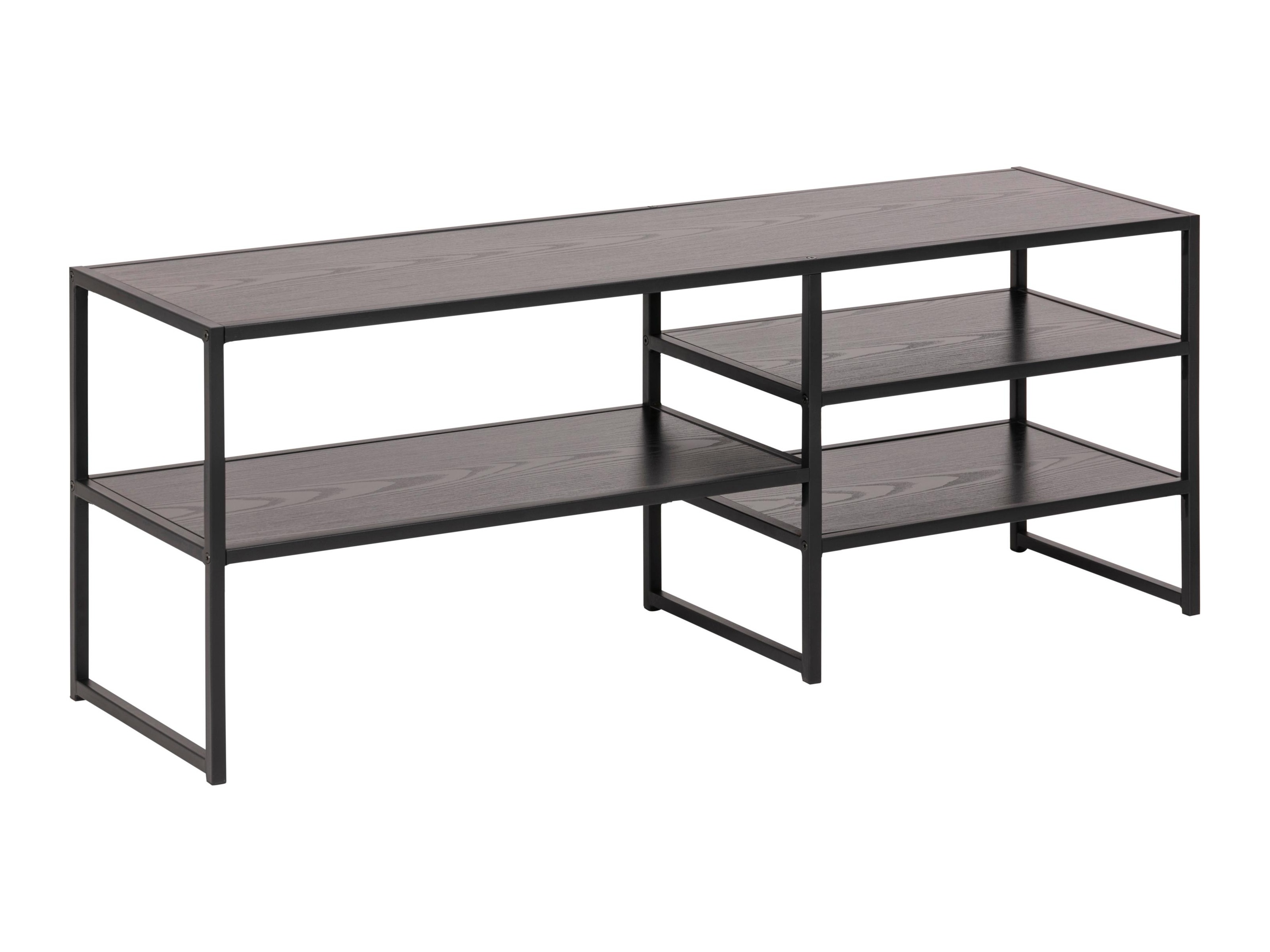 ТВ шкаф Norsica Sevferi 135 (Черна пепел + Черен)