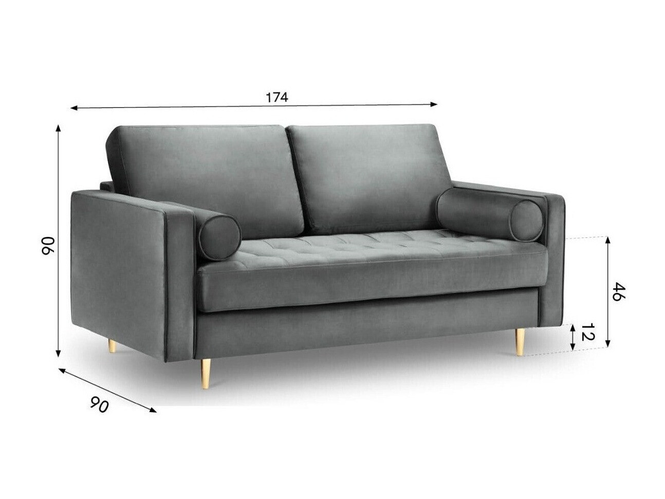 Диван Domrevi 100 (Malia Forrest)