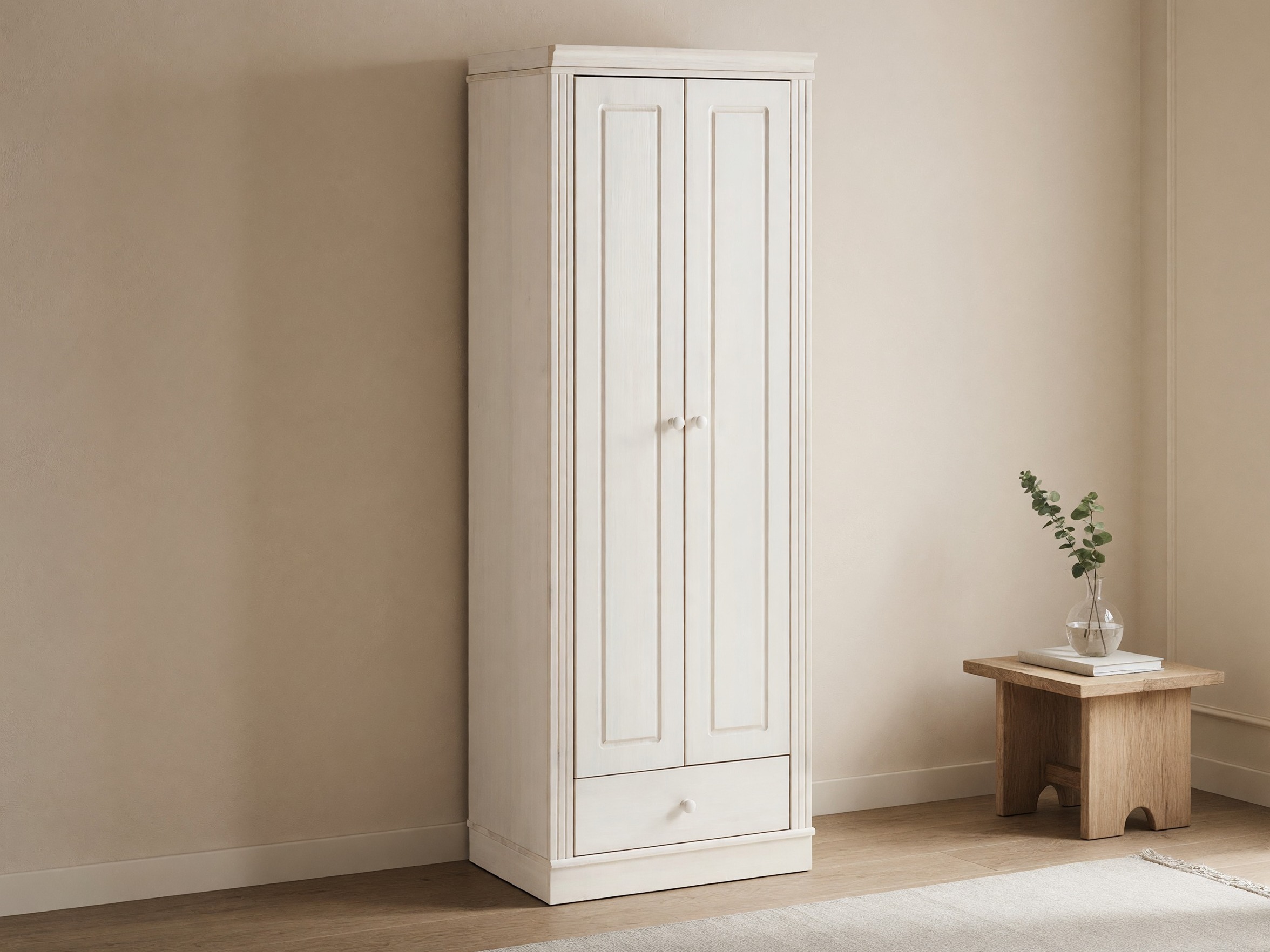 Гардероб Saltoro 137 (Бял)