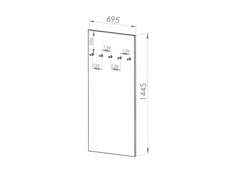 Комплект за антре Fiolevo 105