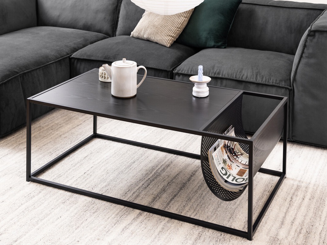 Масичка за кафе Norsica Sevferi 130 (Черна пепел + Черен)