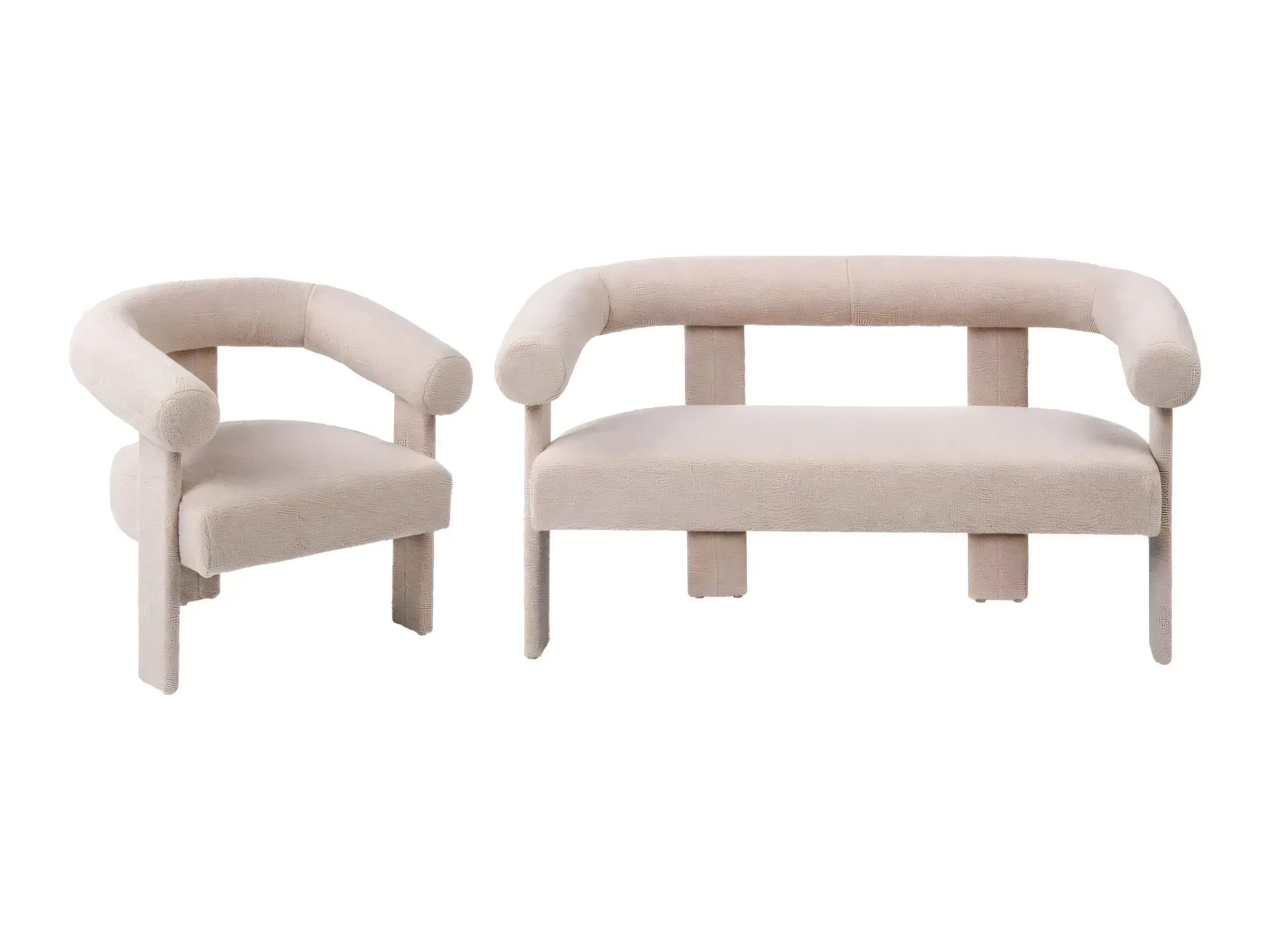 Комплект мека мебел Berwyn 2710 (Сметана)