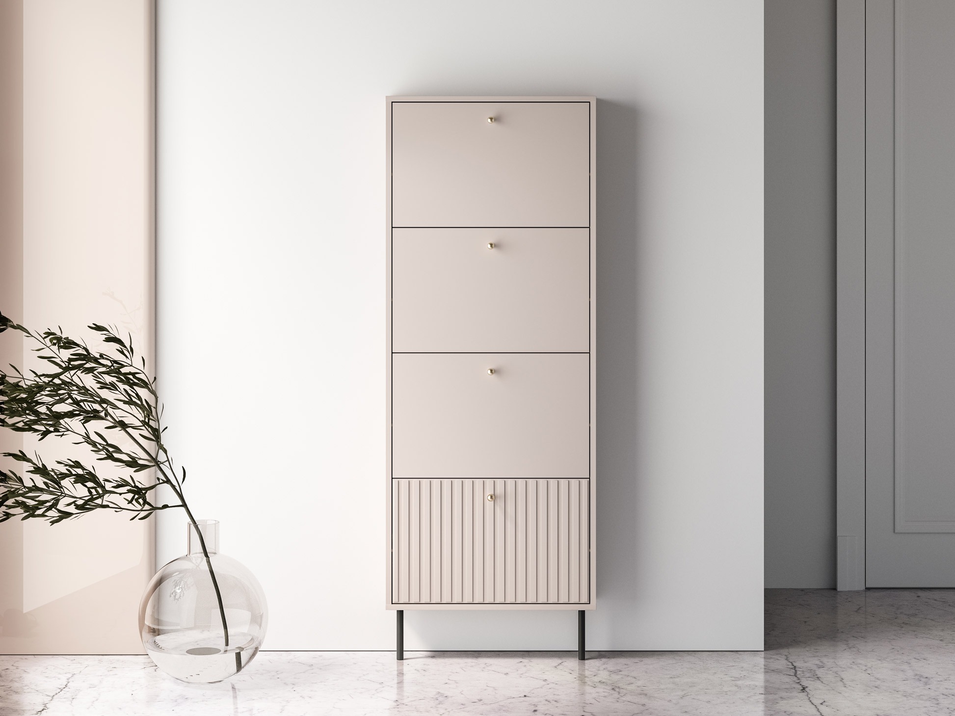 Шкаф за обувки Marmeli 130