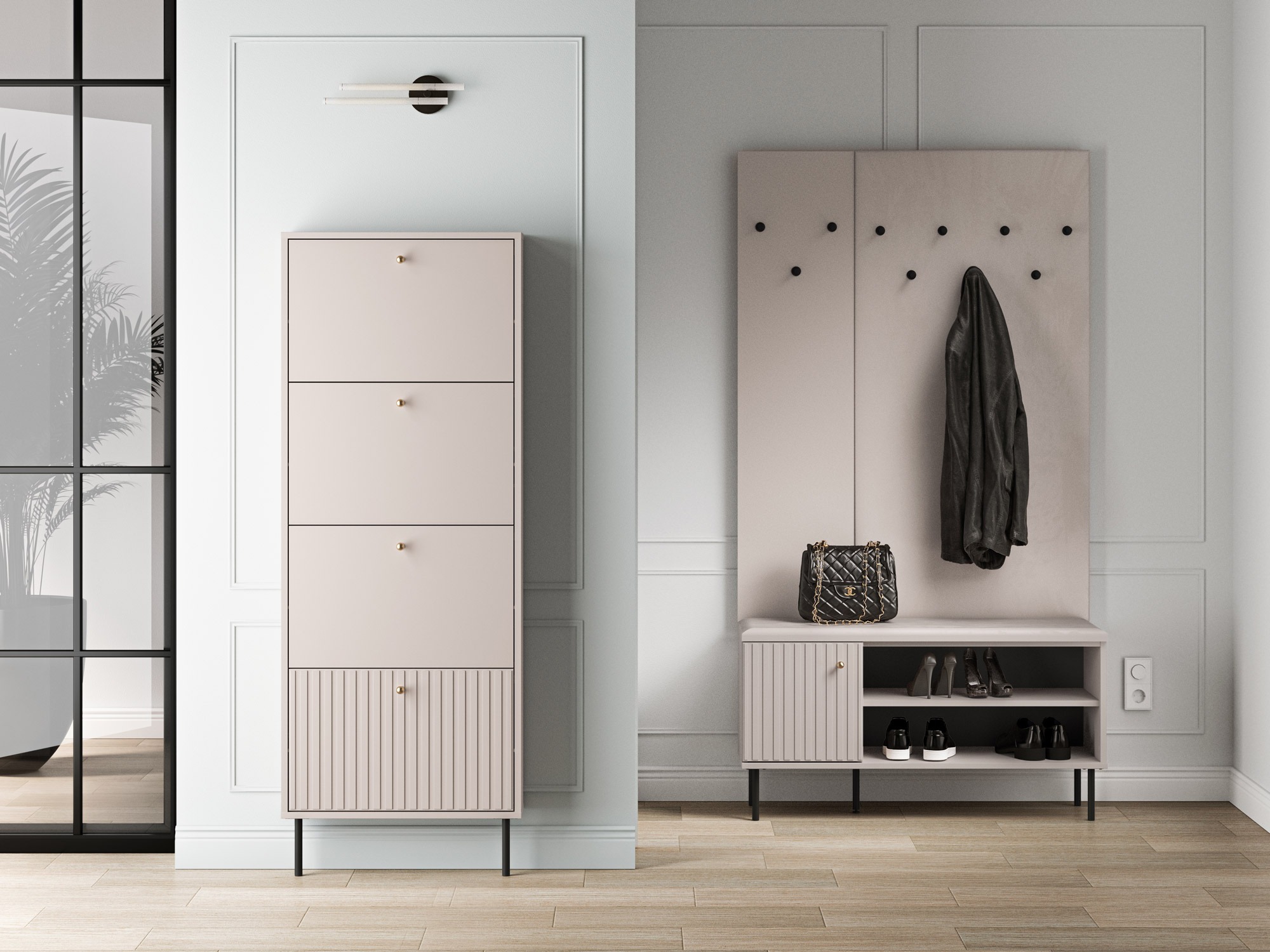 Шкаф за обувки Marmeli 130