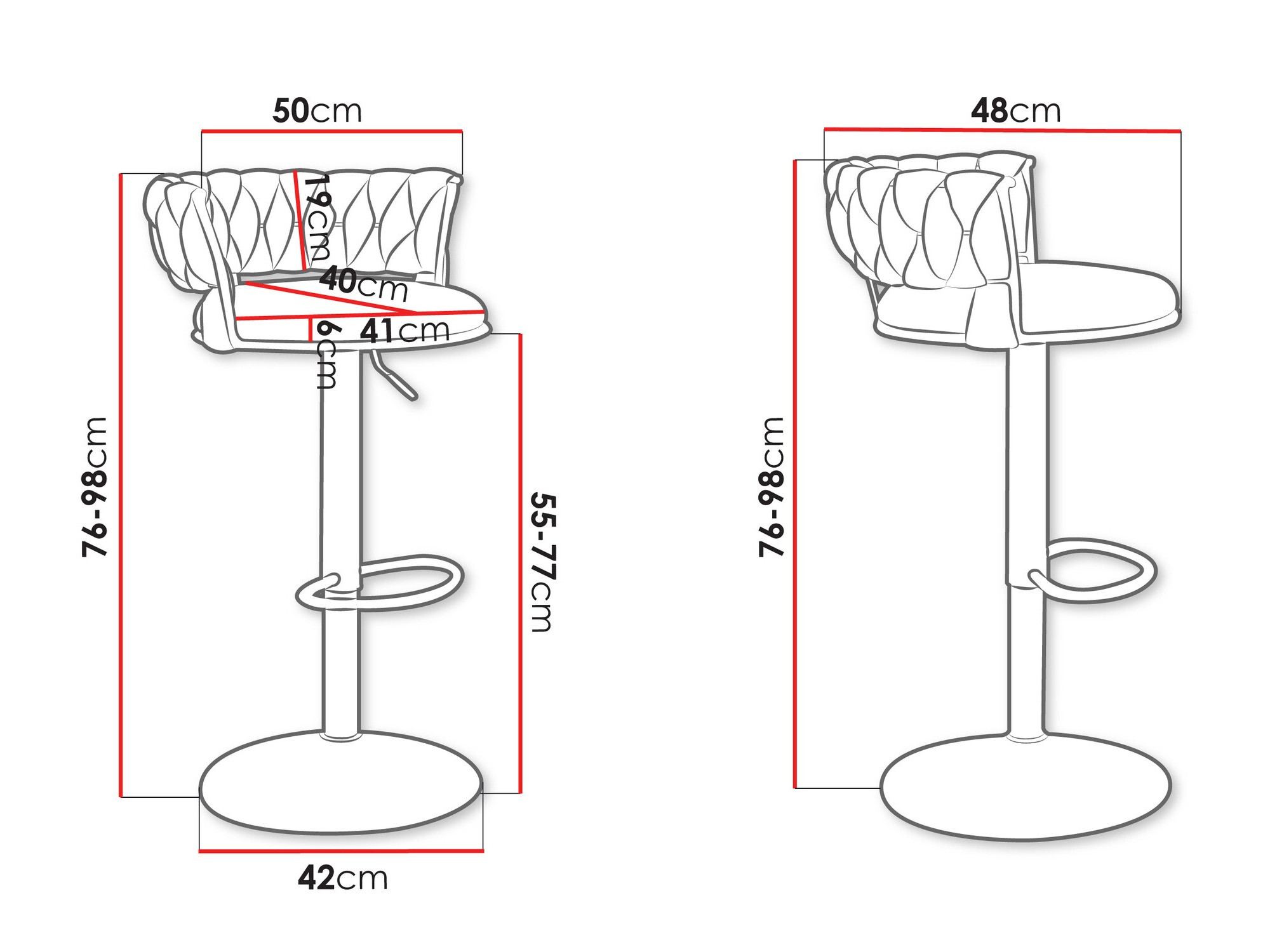 Бар стол SB4972