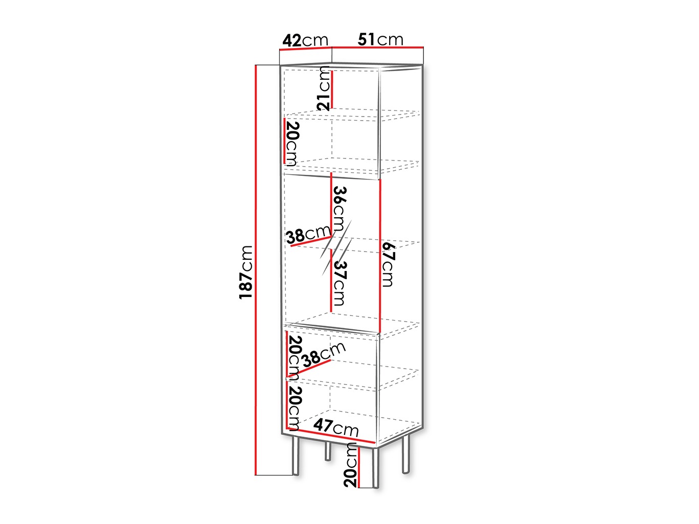 Етажерка Morbala 104