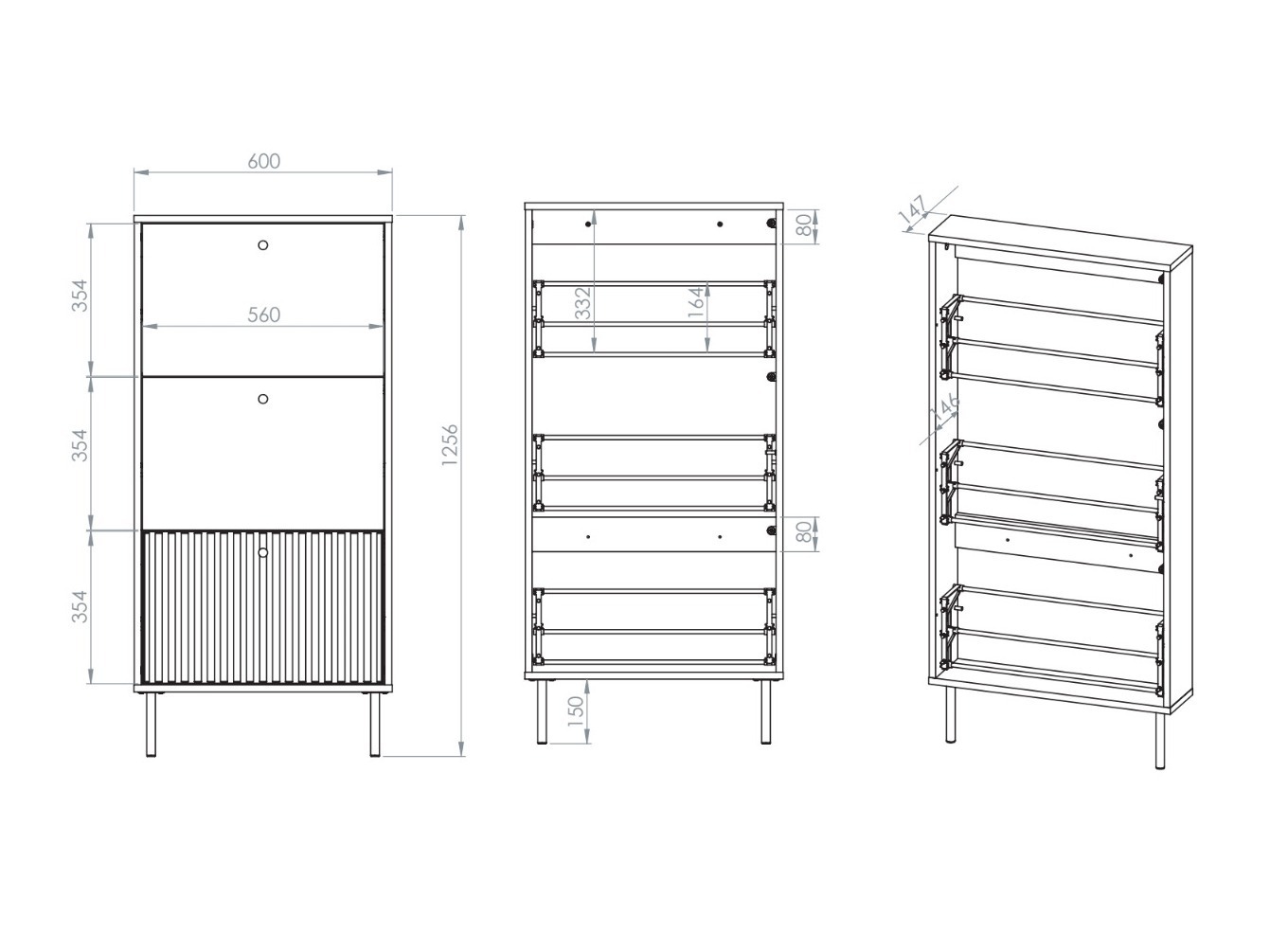 Комплект за антре Marmeli 133