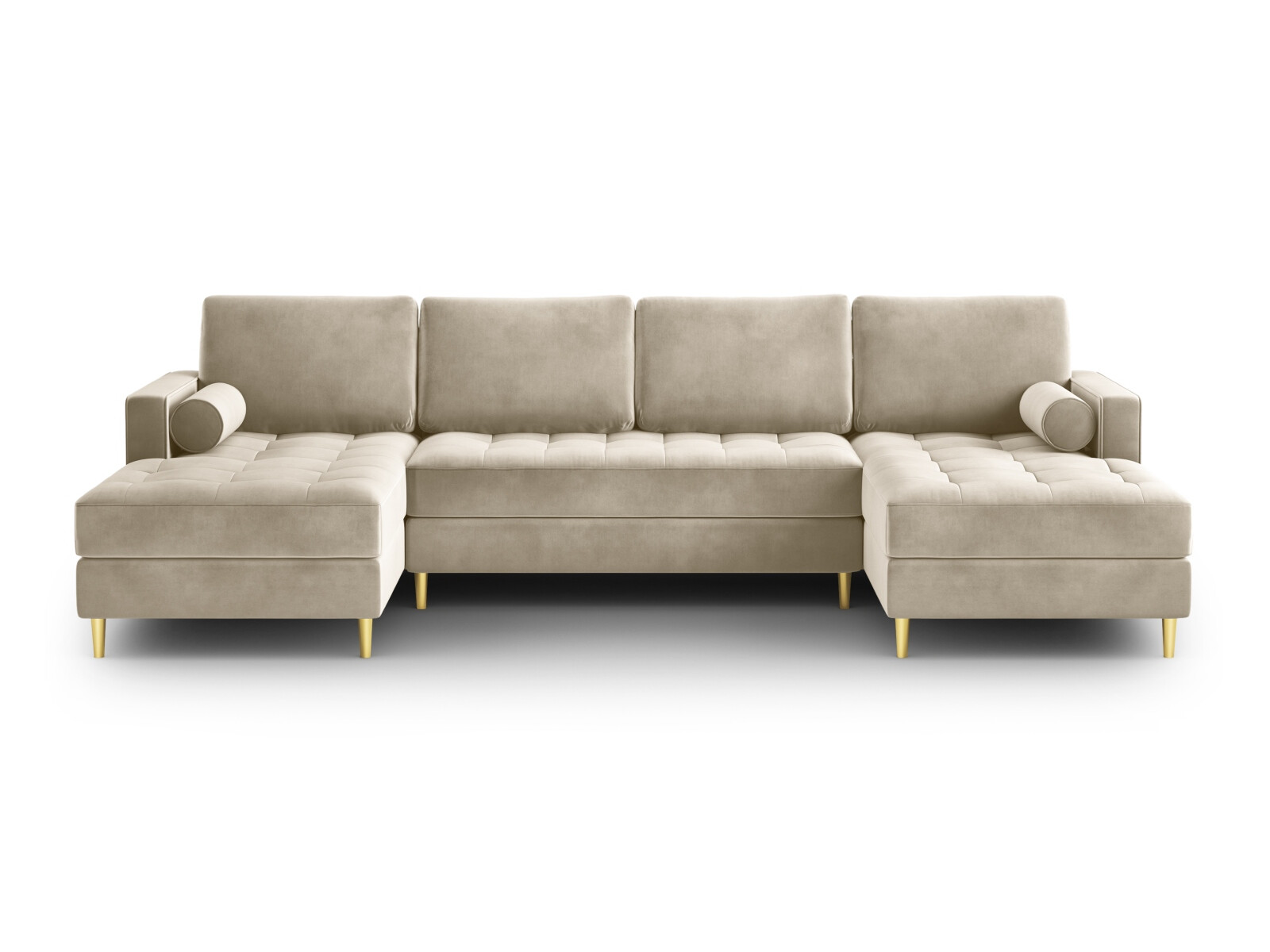 Ъглов диван Domrevi 105 (Malia Coffee)