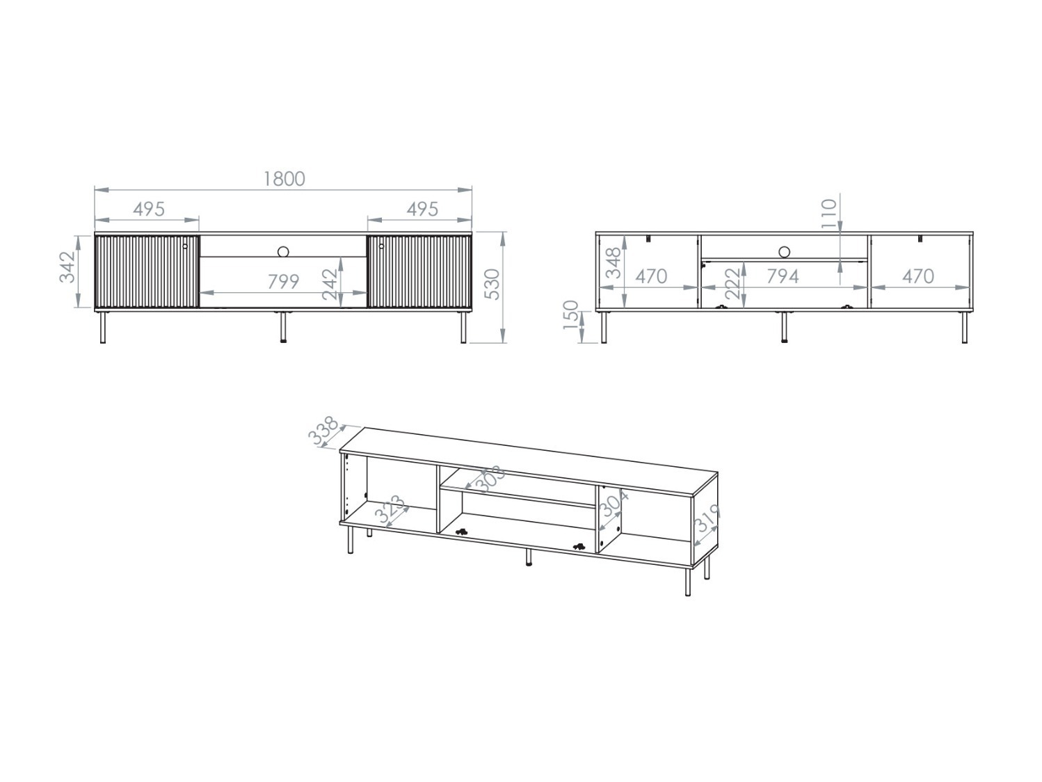 Комплект за хол Marmeli 135