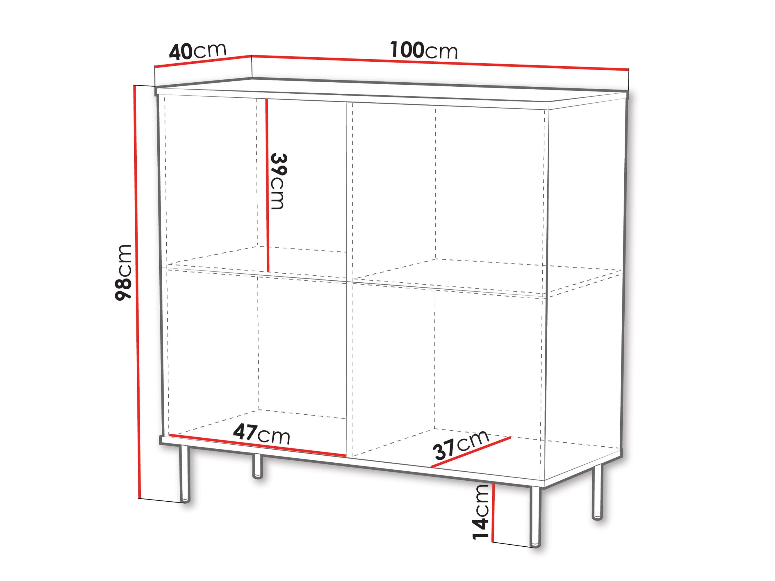 Шкаф Mirfloi 100