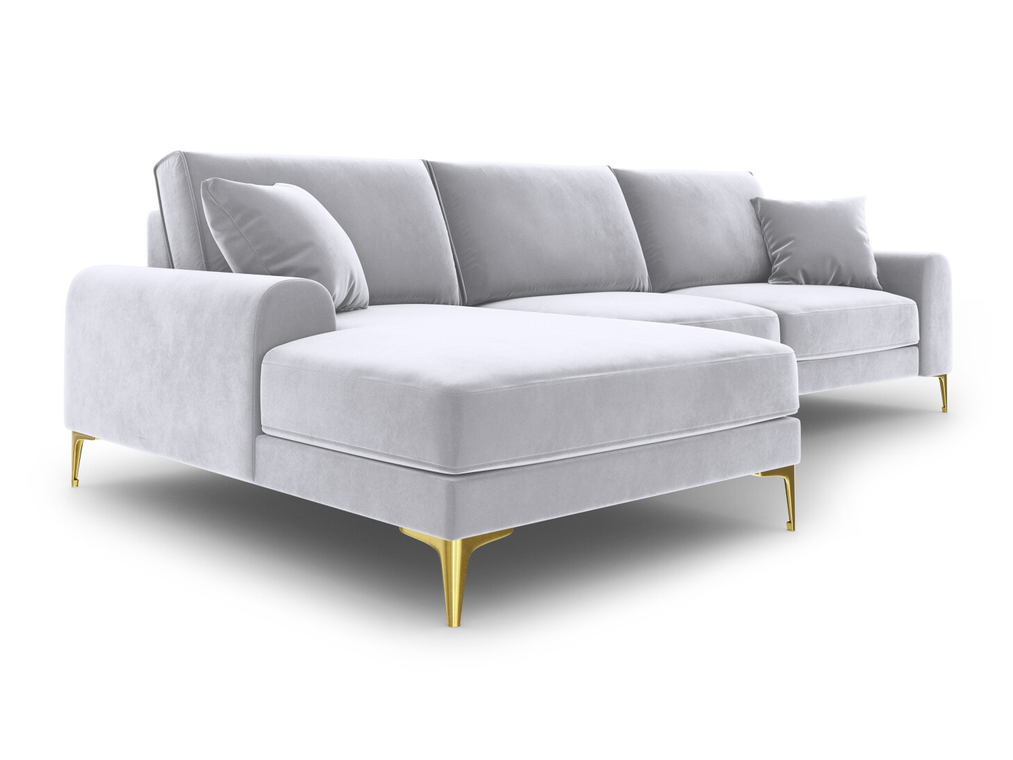 Ъглов диван Lorelia 104 (Malia Сребро)