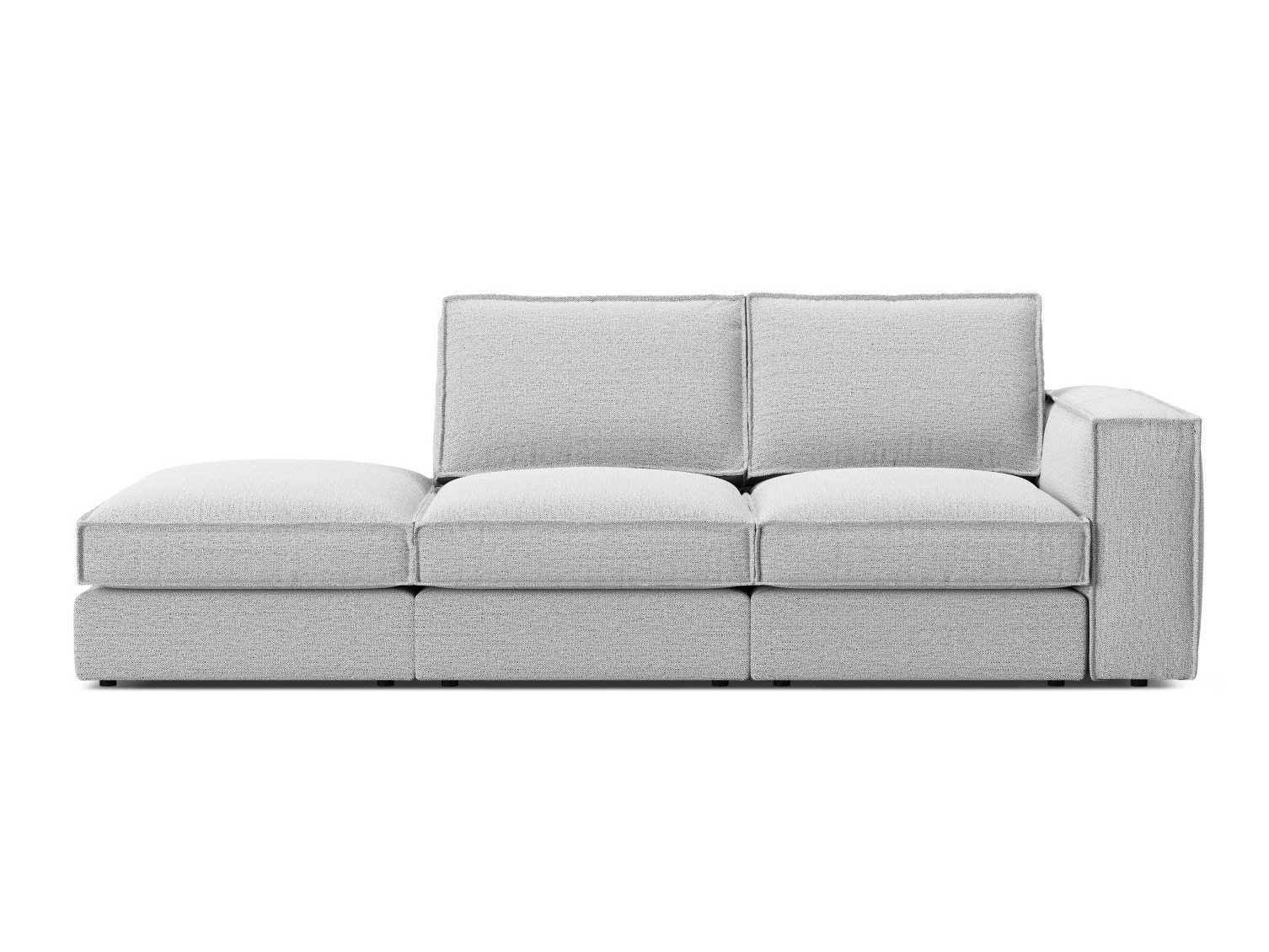 Тапицирана пейка Dalodei 105 (Babel Light grey)