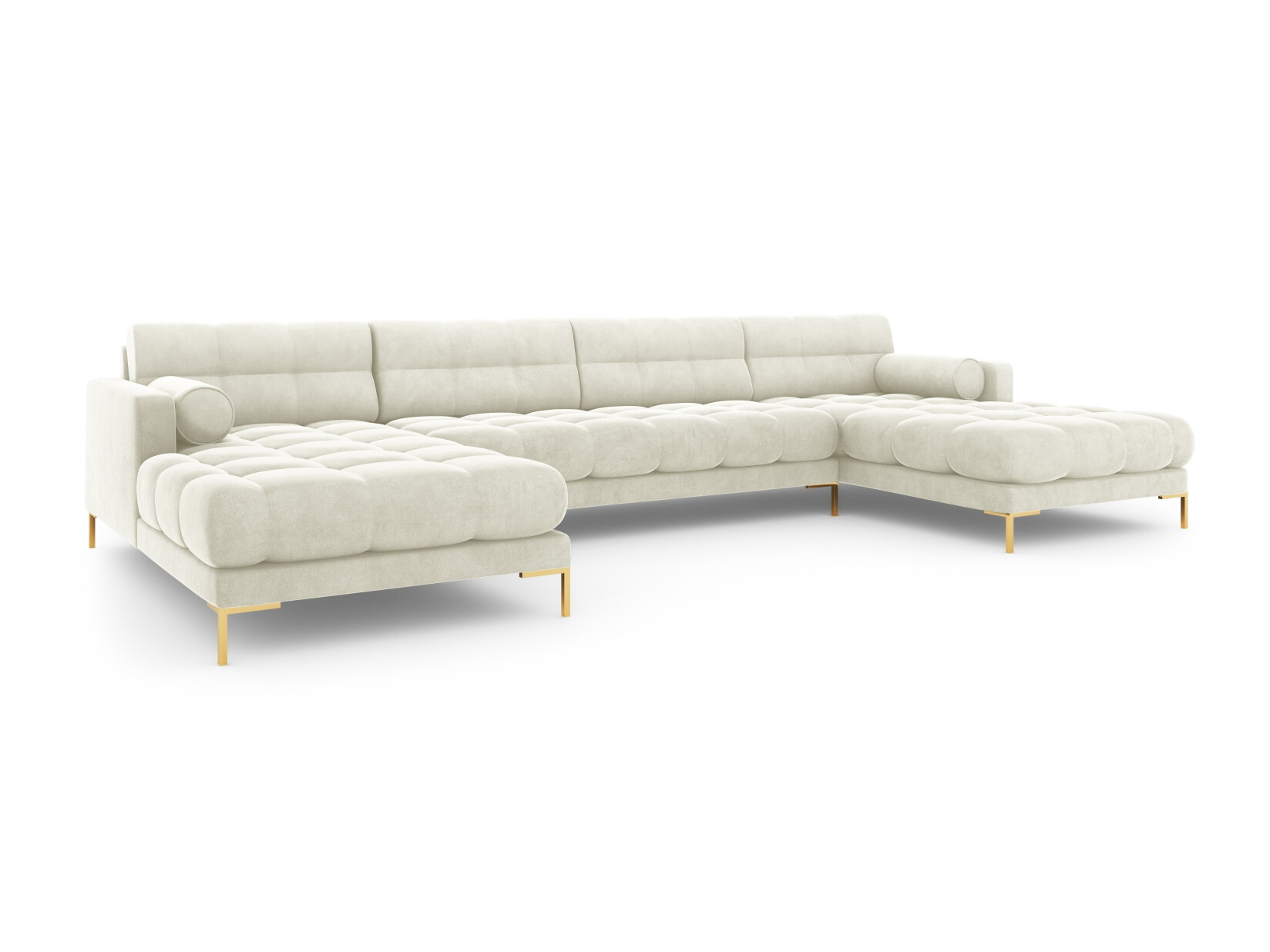 Ъглов диван Calelbe 103 (Malia Сметана)