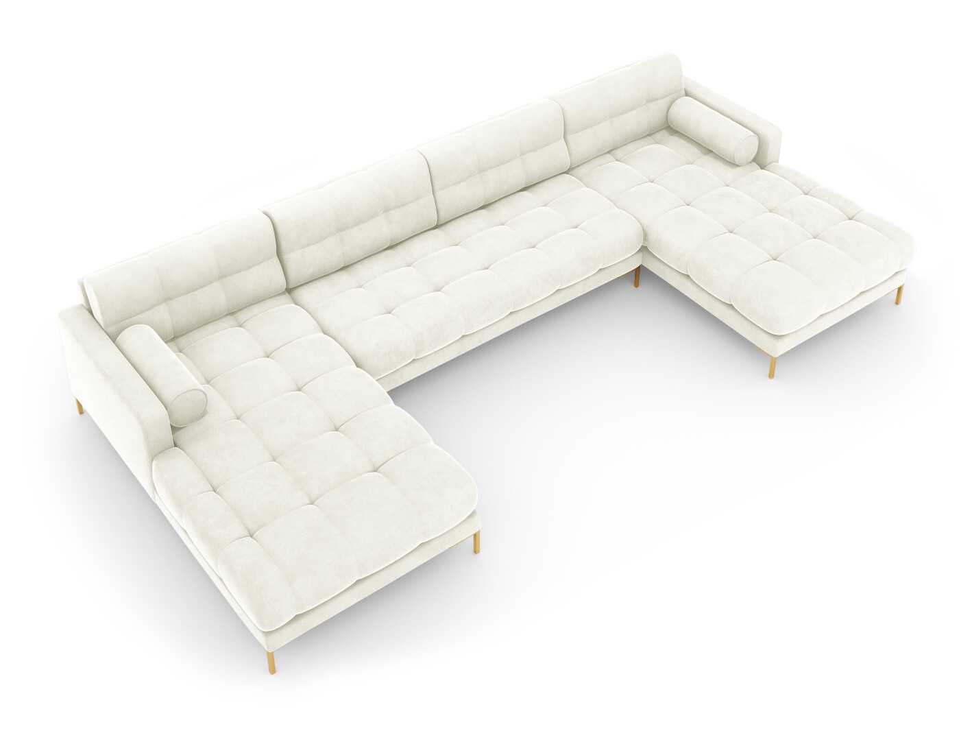 Ъглов диван Calelbe 103 (Malia Сметана)