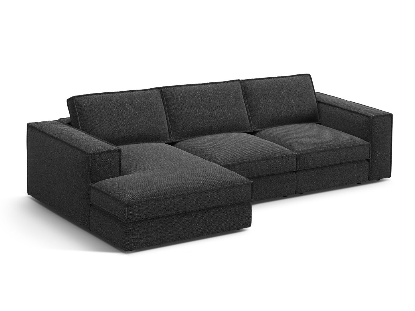 Модулен ъглов диван Dalodei 110 (Babel Black)