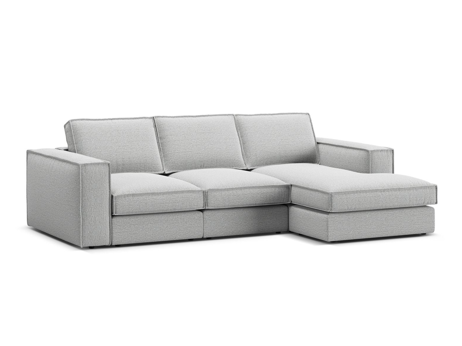 Модулен ъглов диван Dalodei 110 (Babel Light grey)