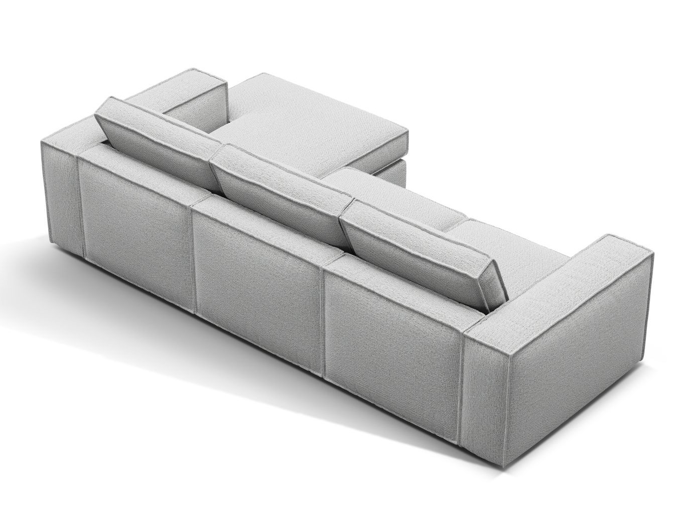 Модулен ъглов диван Dalodei 110 (Babel Light grey)