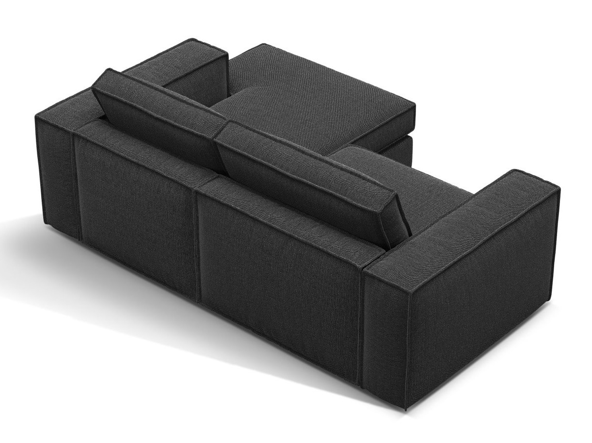 Модулен ъглов диван Dalodei 111 (Babel Black)