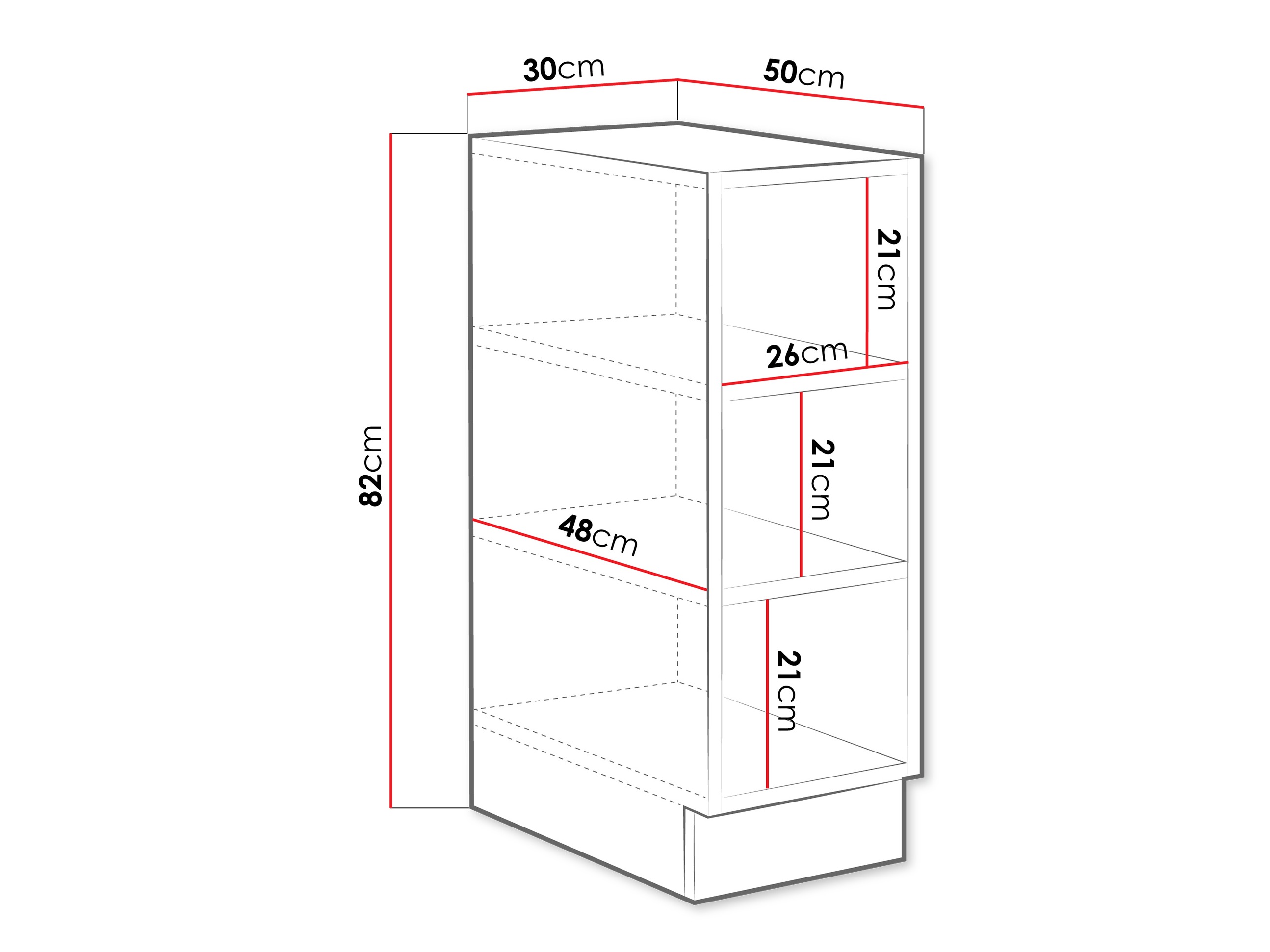 Етажерка Sole 106