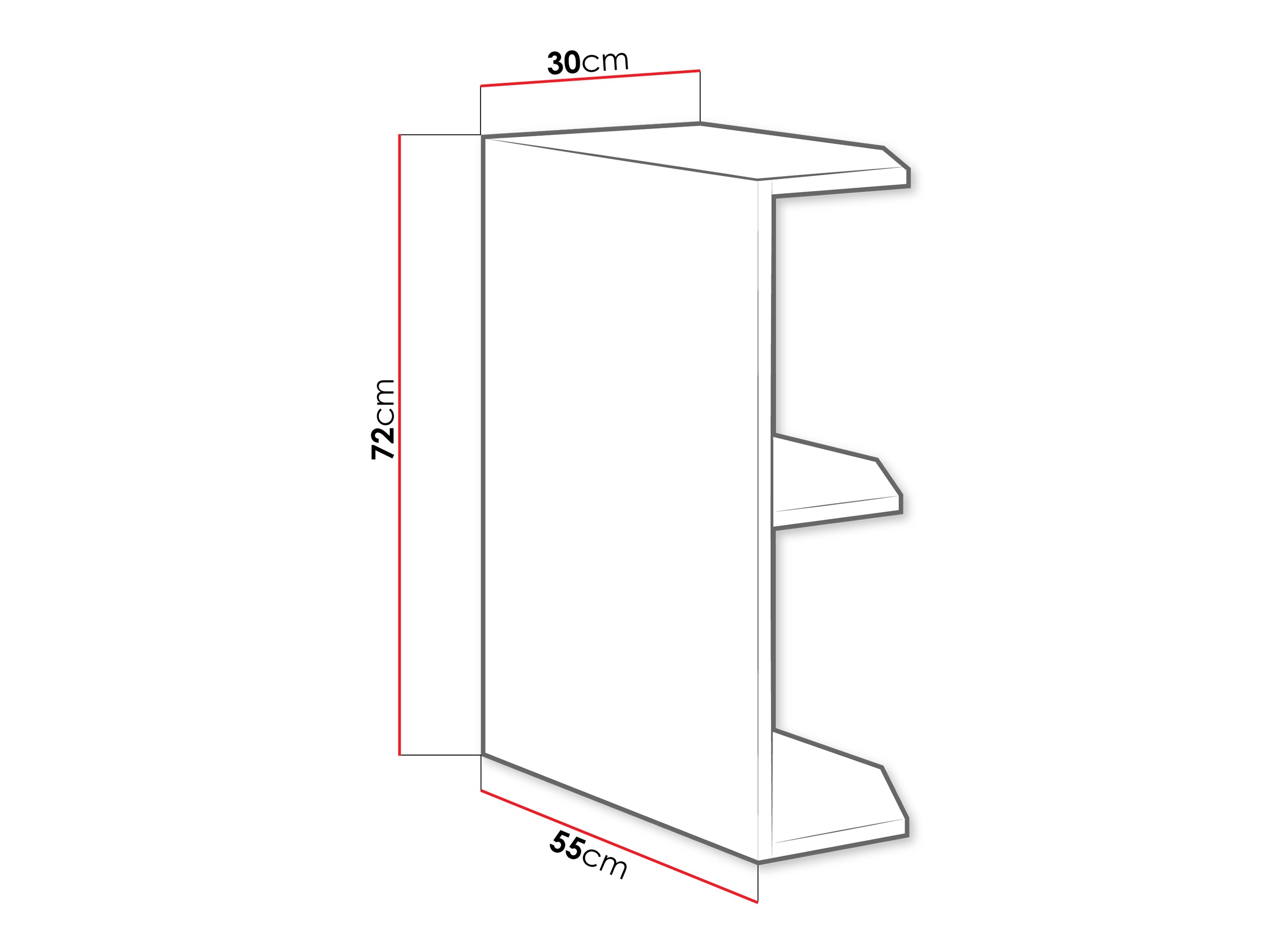 Етажерка Sole 107