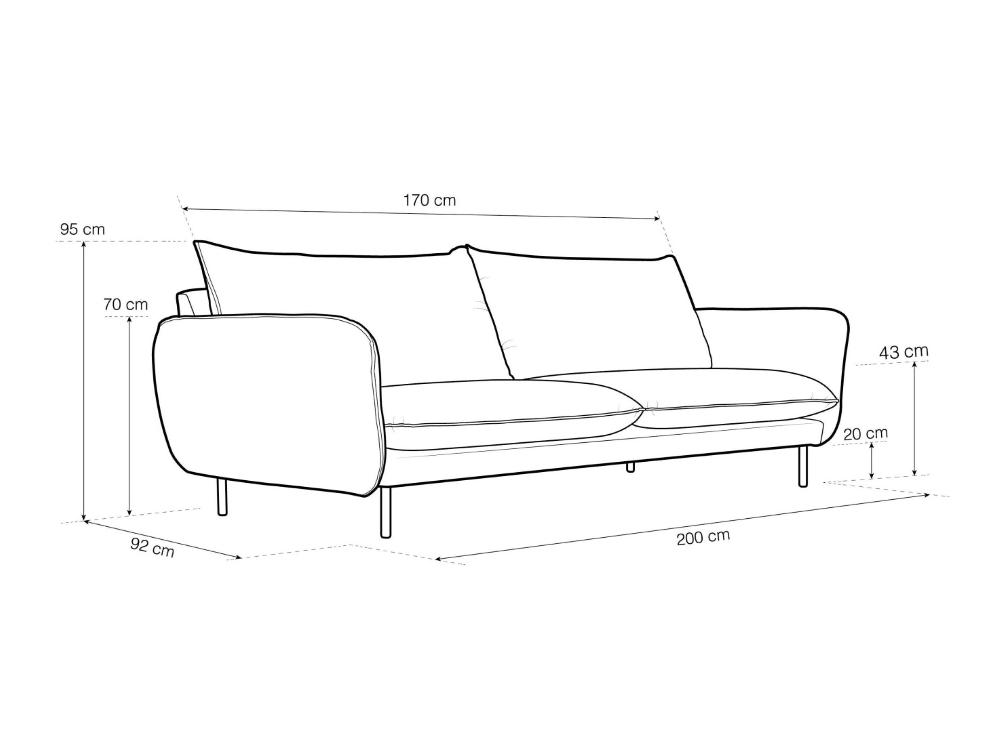 Диван Ferlevi 101 (Malia Coffee)