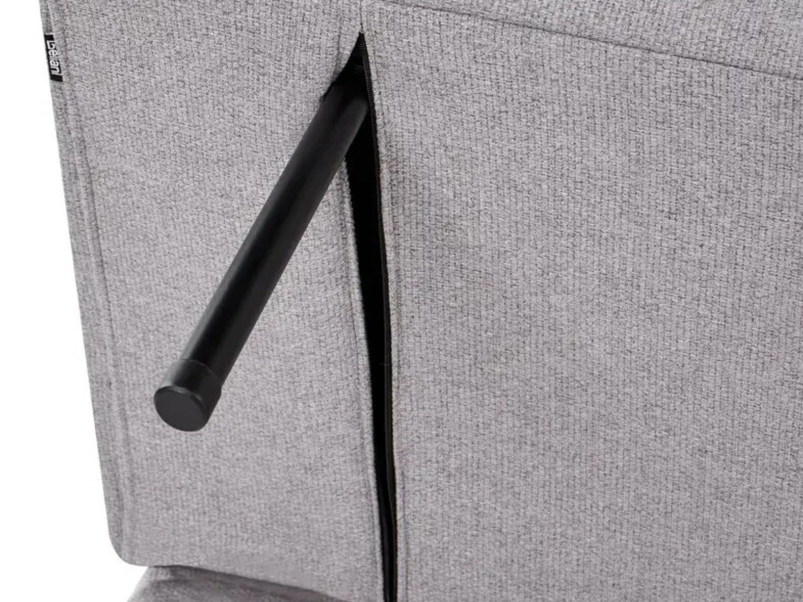 Разтегателен диван Berwyn 3285 (Сив + Ярък дърво)