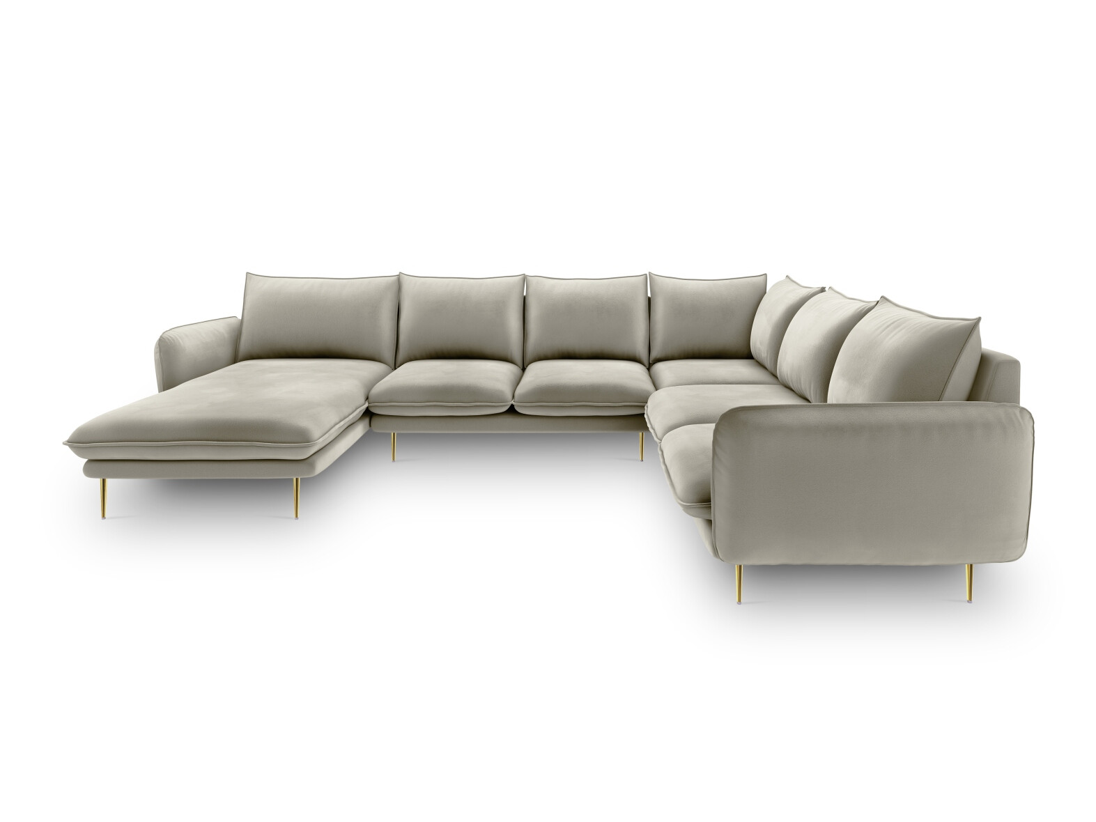 Ъглов диван Ferlevi 104 (Malia Coffee)