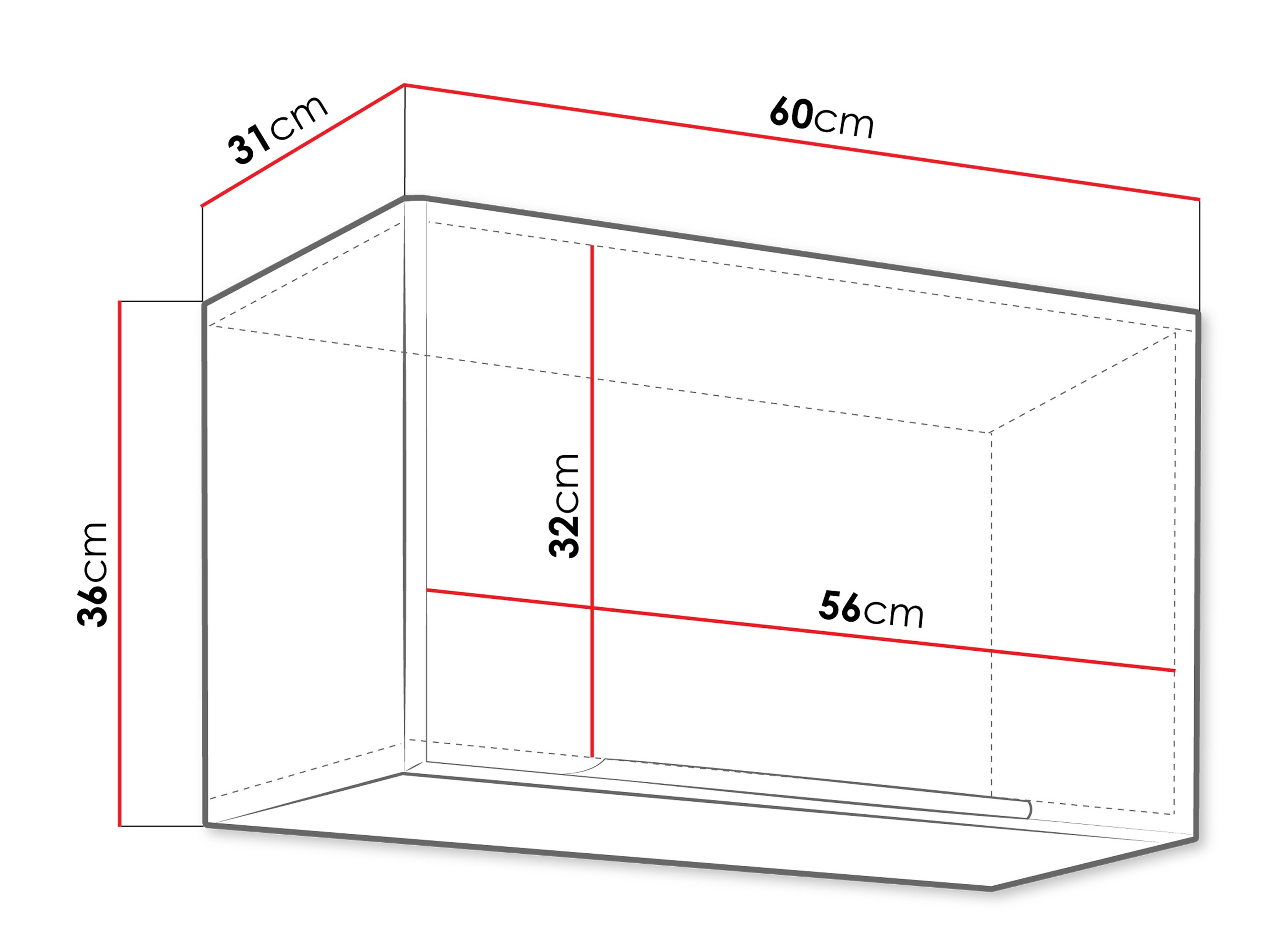 Модулен окачен шкаф Sole 139