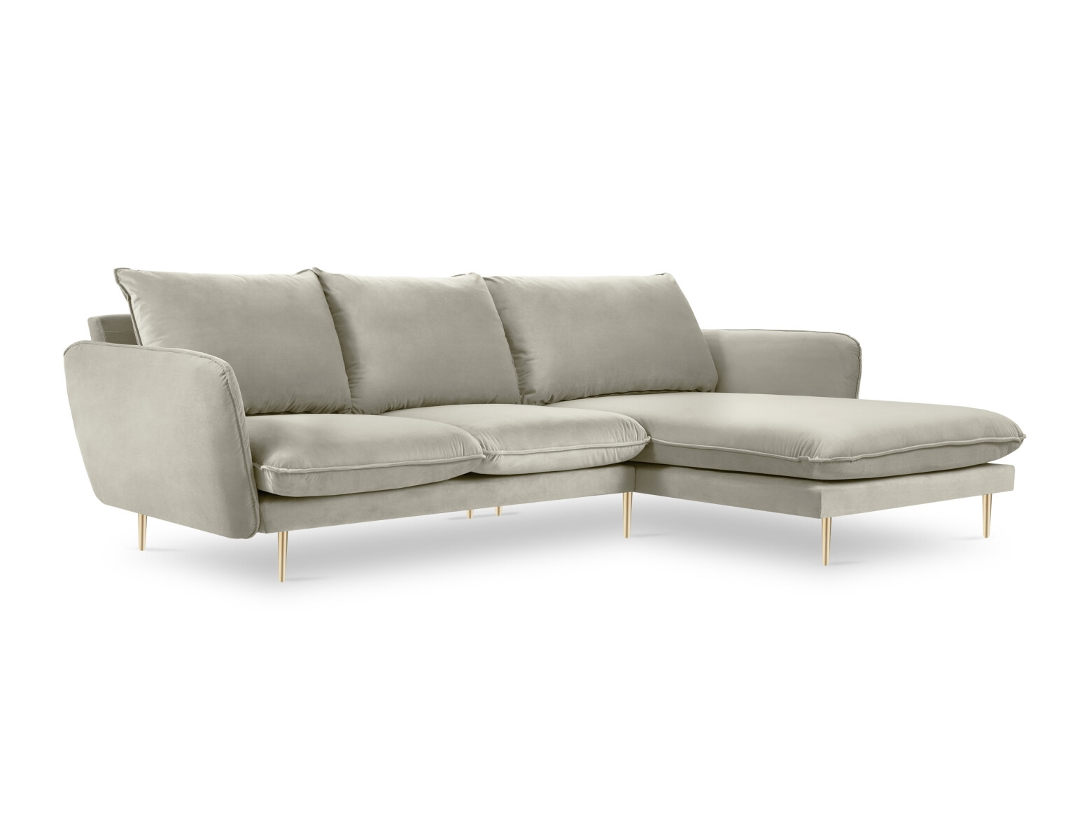 Ъглов диван Ferlevi 105 (Malia Coffee)