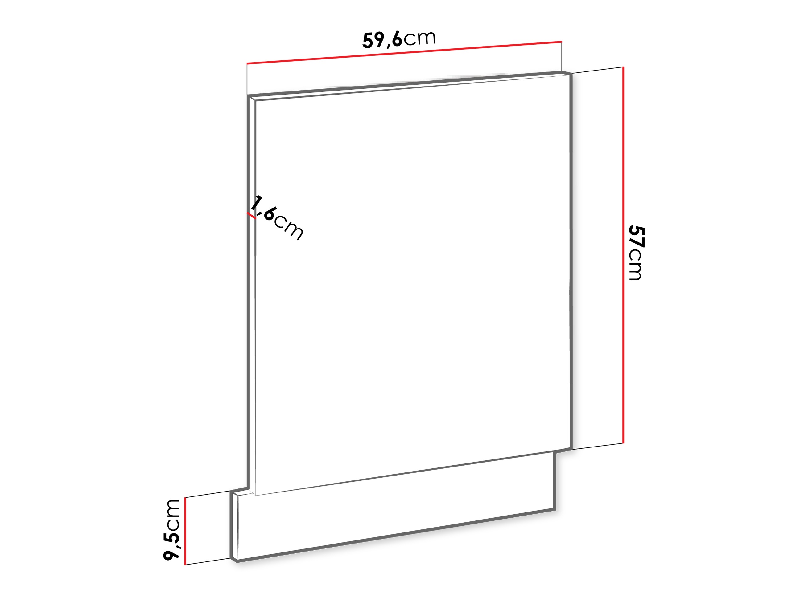Вратичка съдомиялна Sole 155