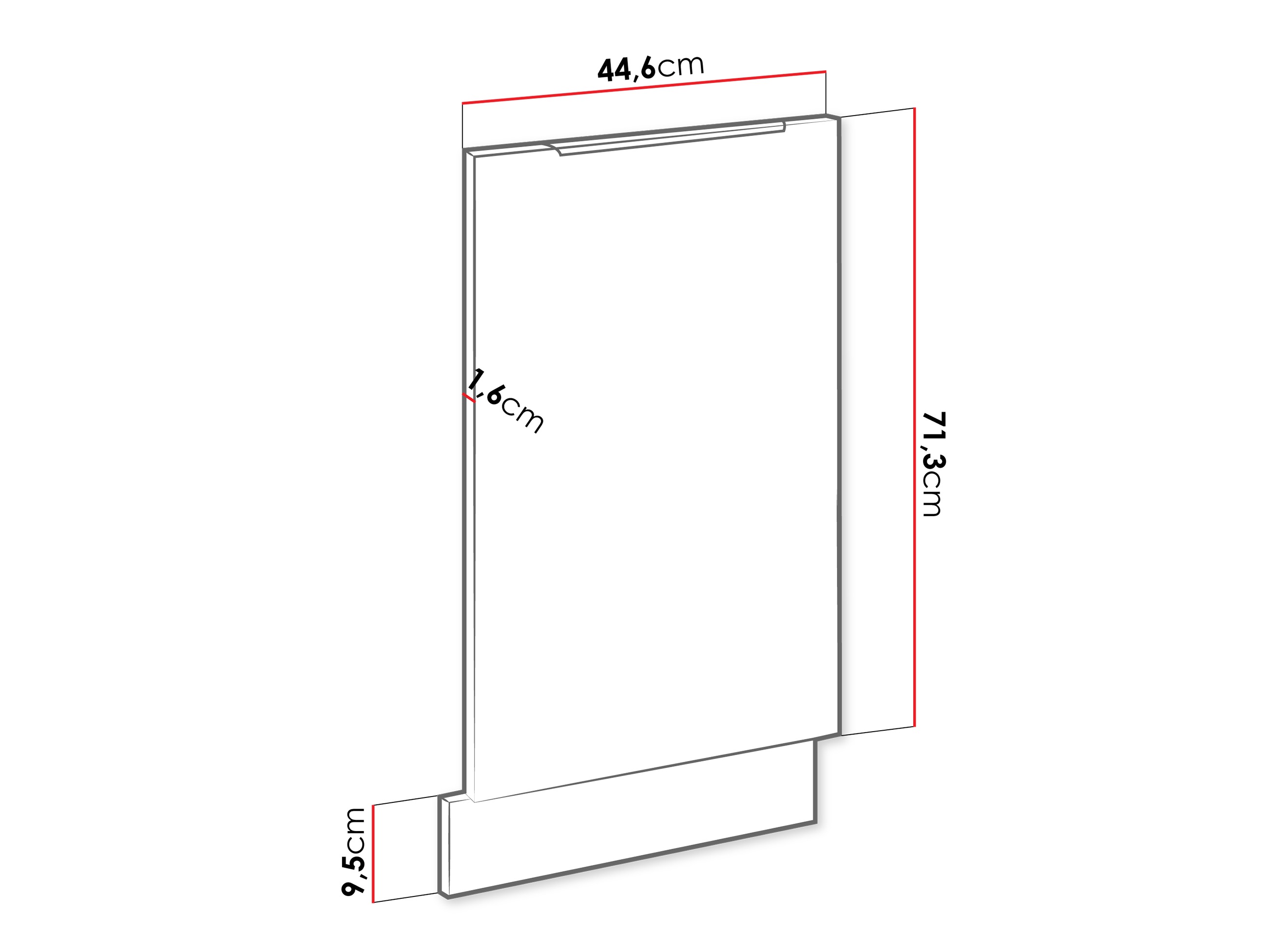 Вратичка съдомиялна Sole 156