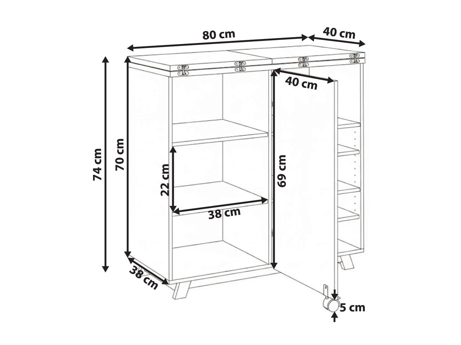 Шкаф Berwyn 3303