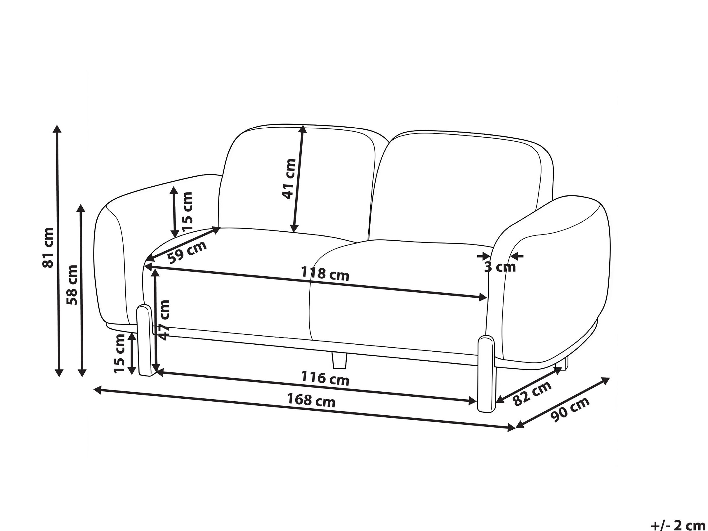 Диван Berwyn 3306 (Taupe)