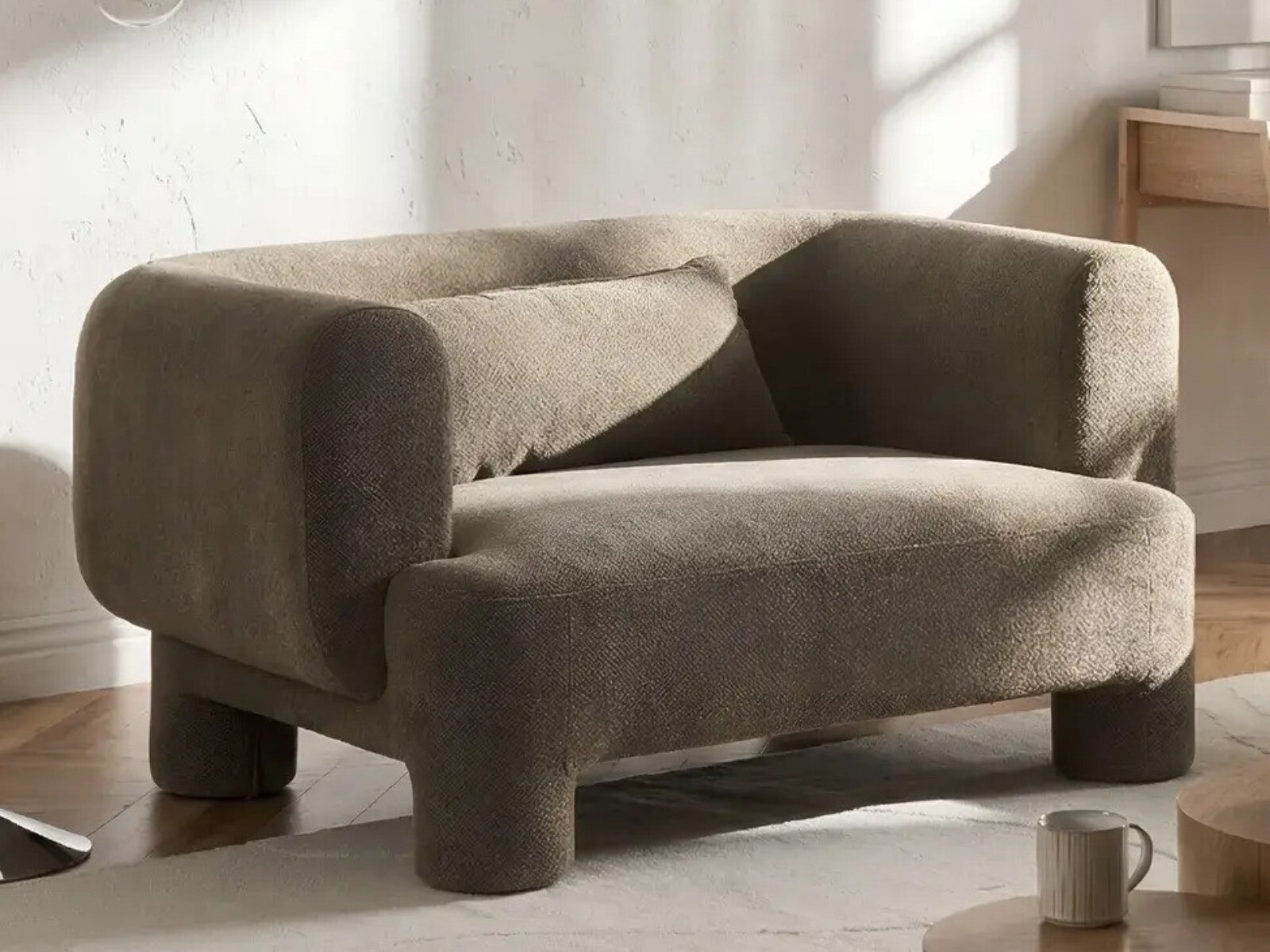 Диван Cavsali 100 (Кафяв)