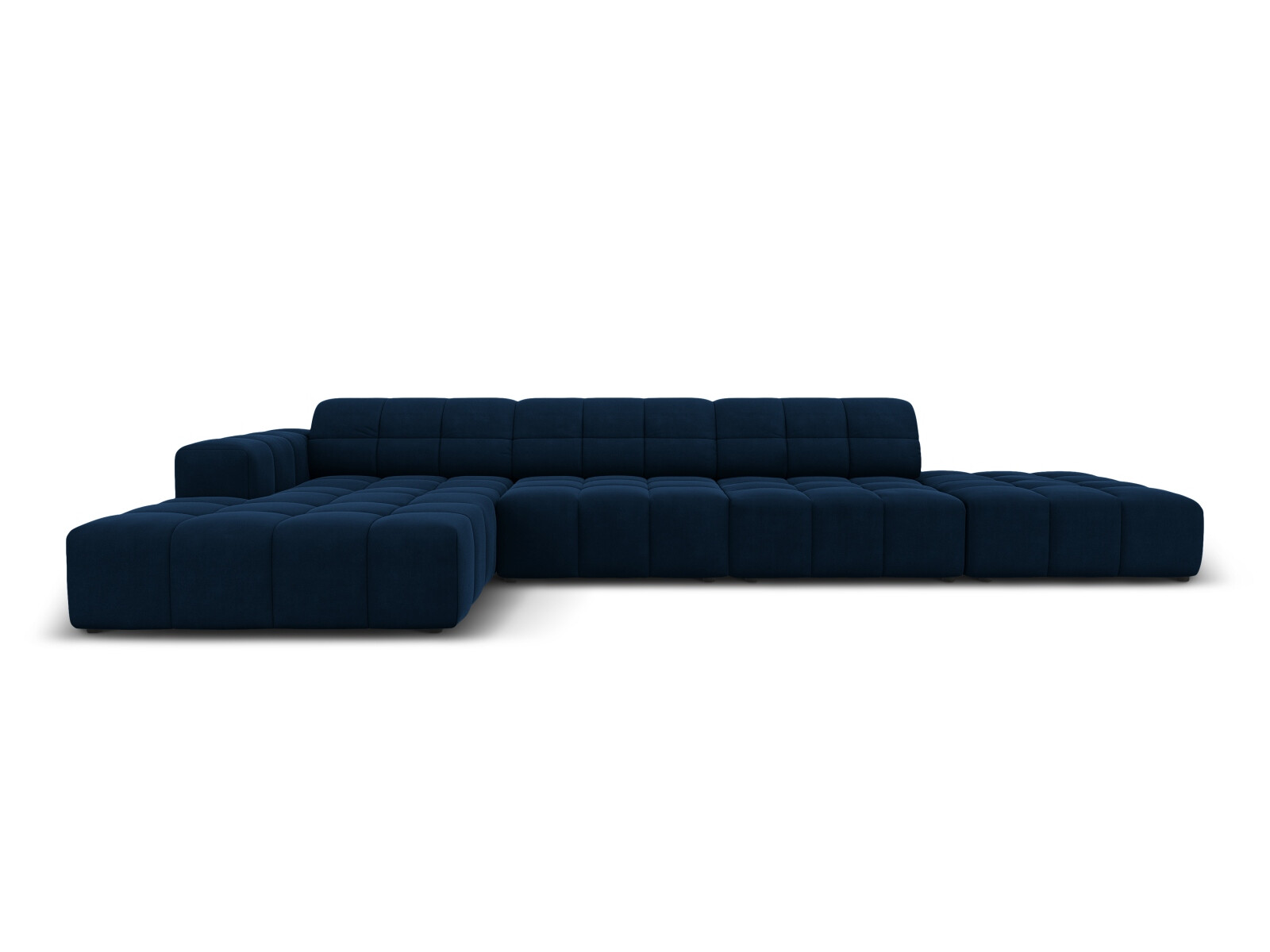 Ъглов диван Venenoe 105 (Плюш Navy)