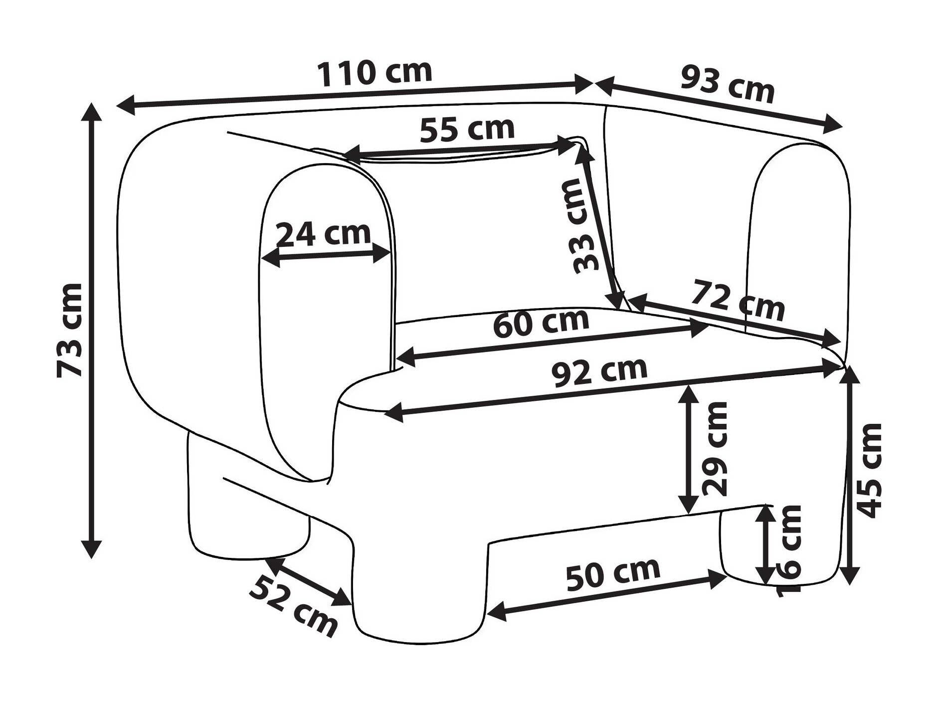 Фотьойл Cavsali 102 (Бял)