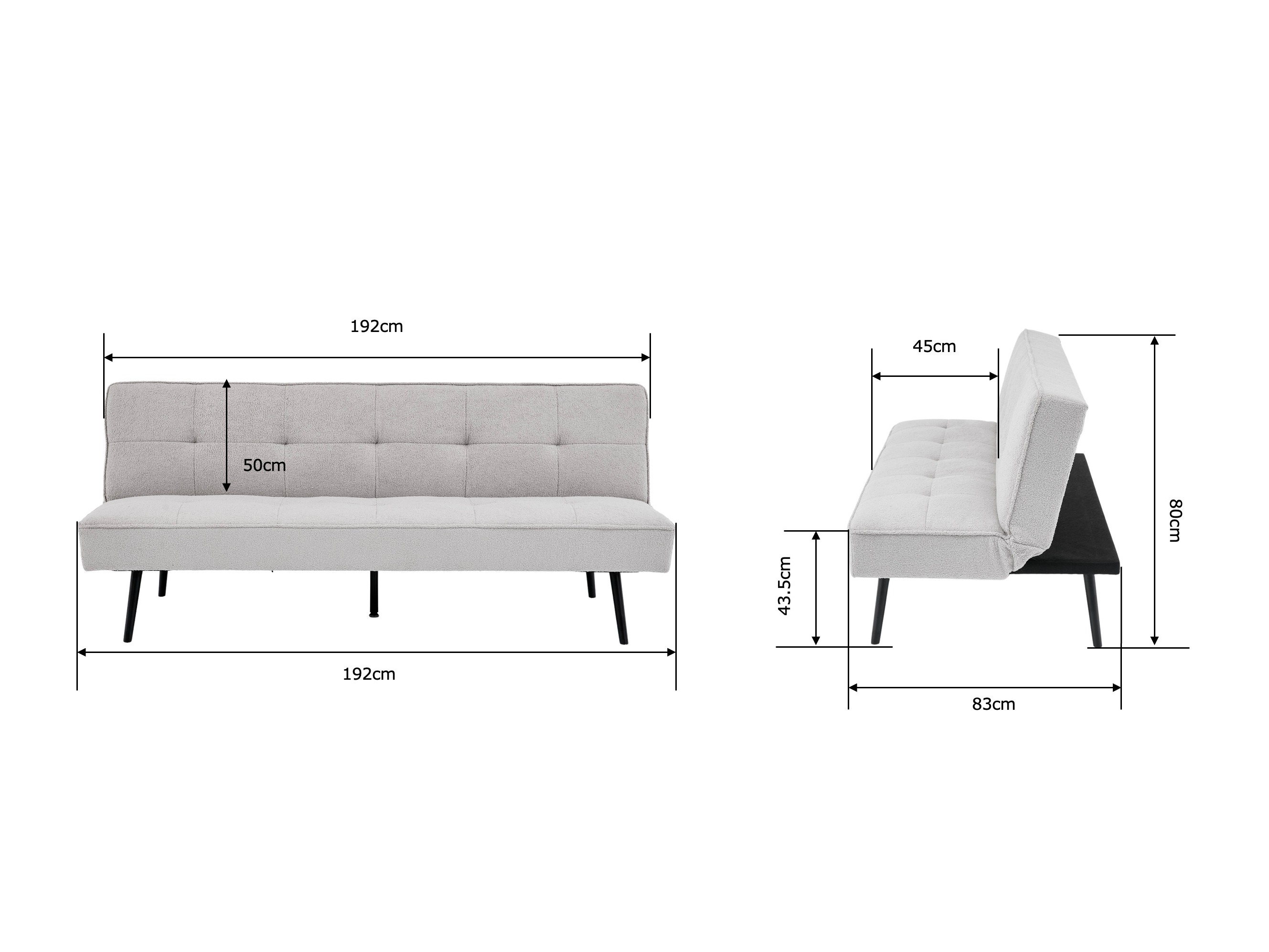 Разтегателен диван Comfivo Hilix (Quelle 02)