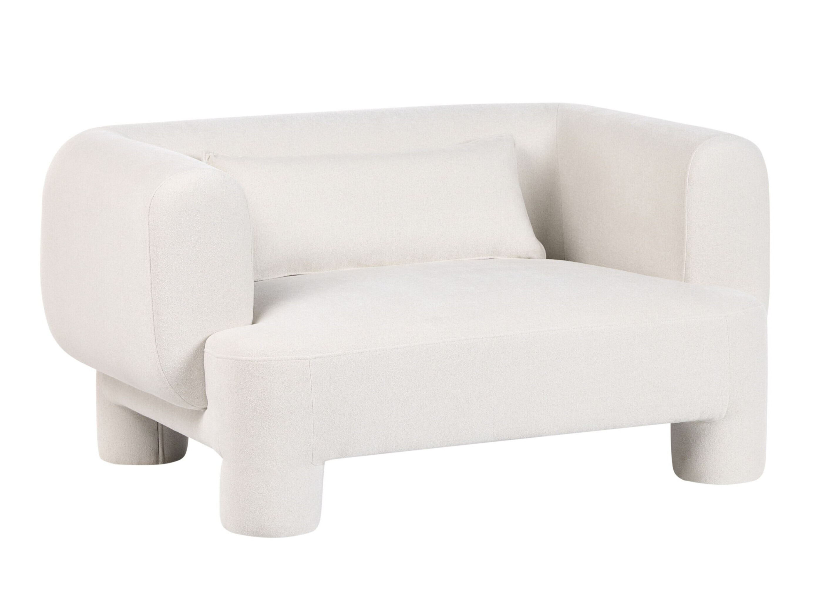 Комплект мека мебел Cavsali 105 (Бял)