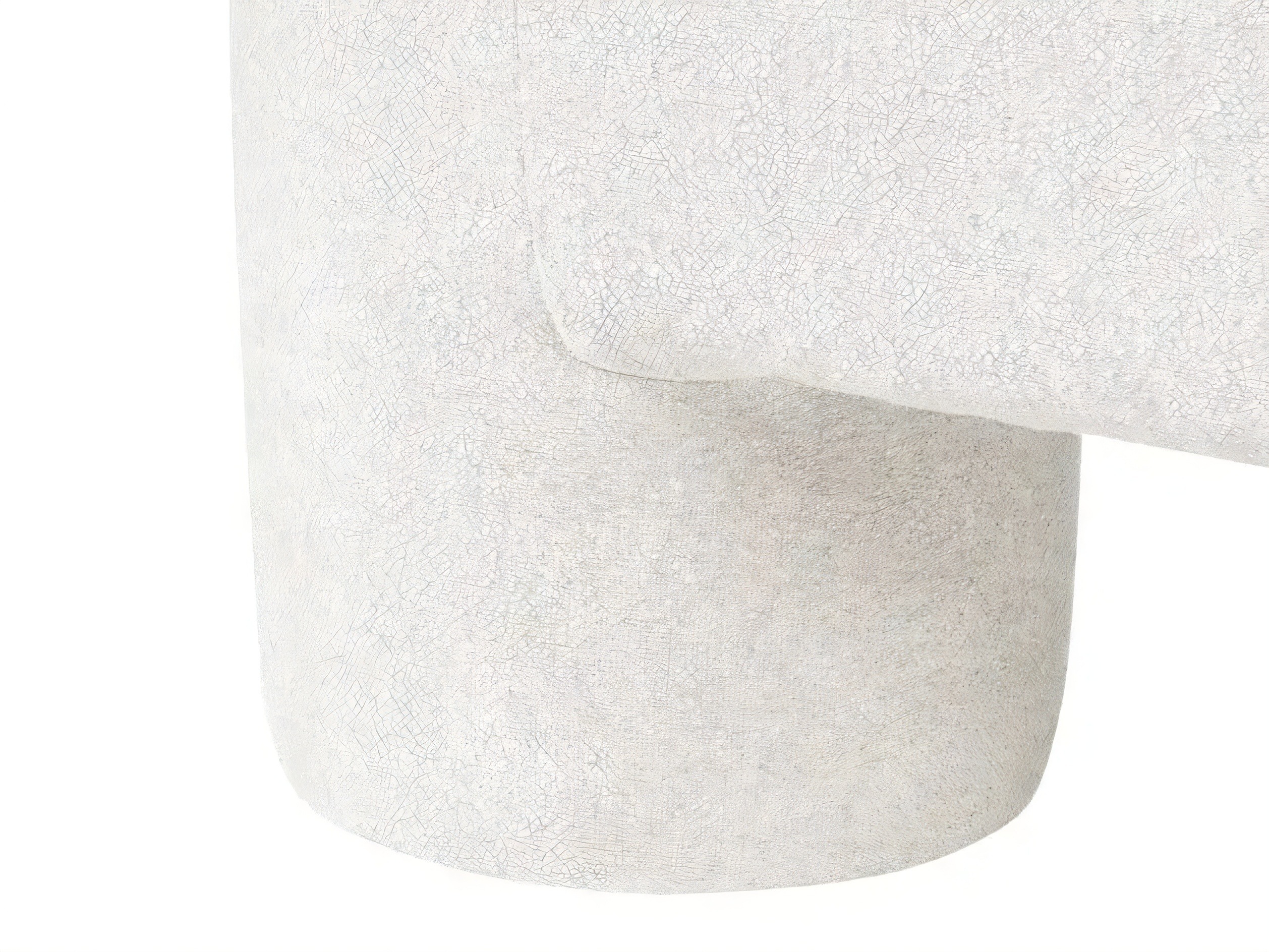 Комплект мека мебел Cavsali 105 (Бял)