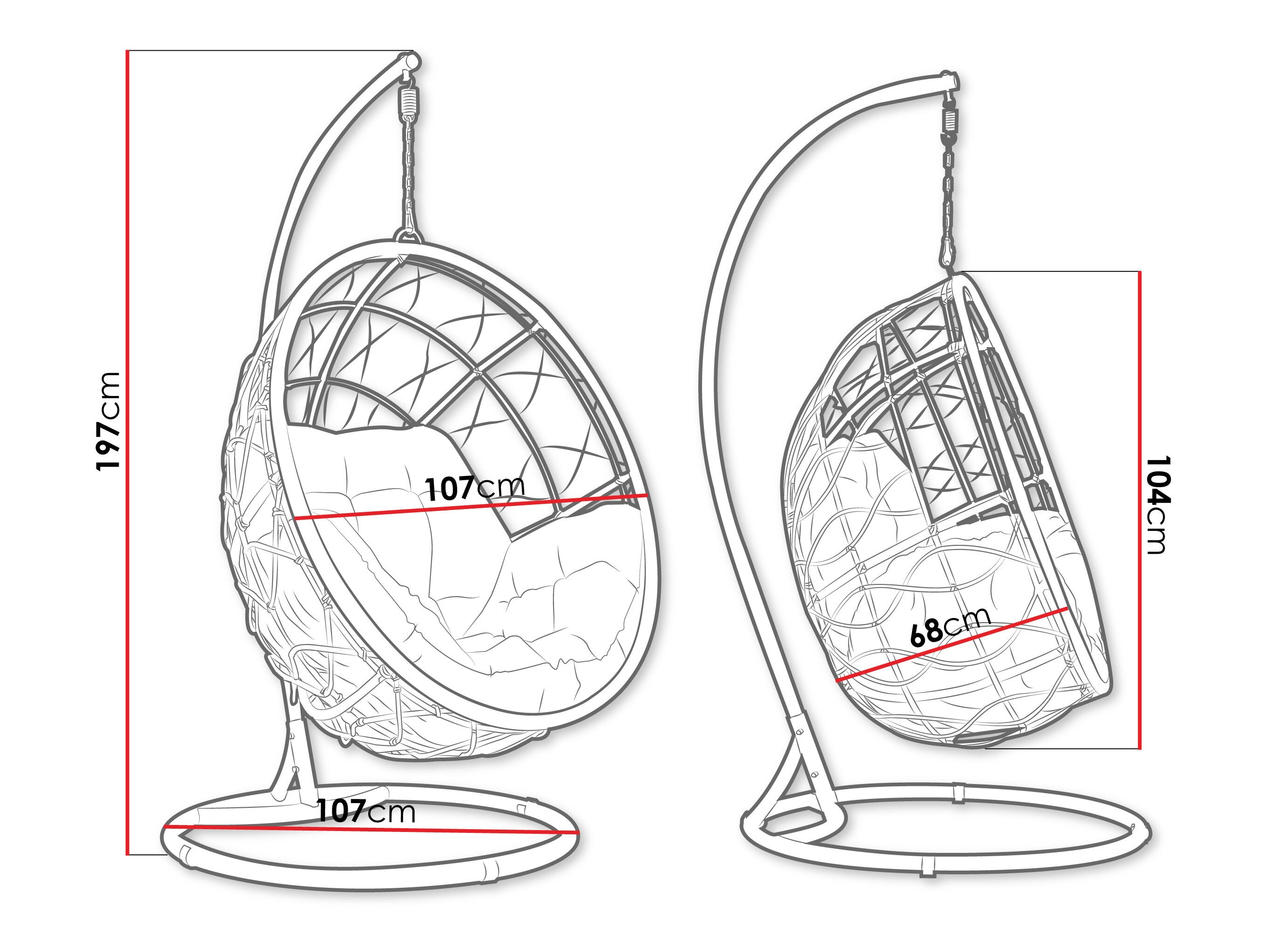 Градинска люлка Comfivo 429