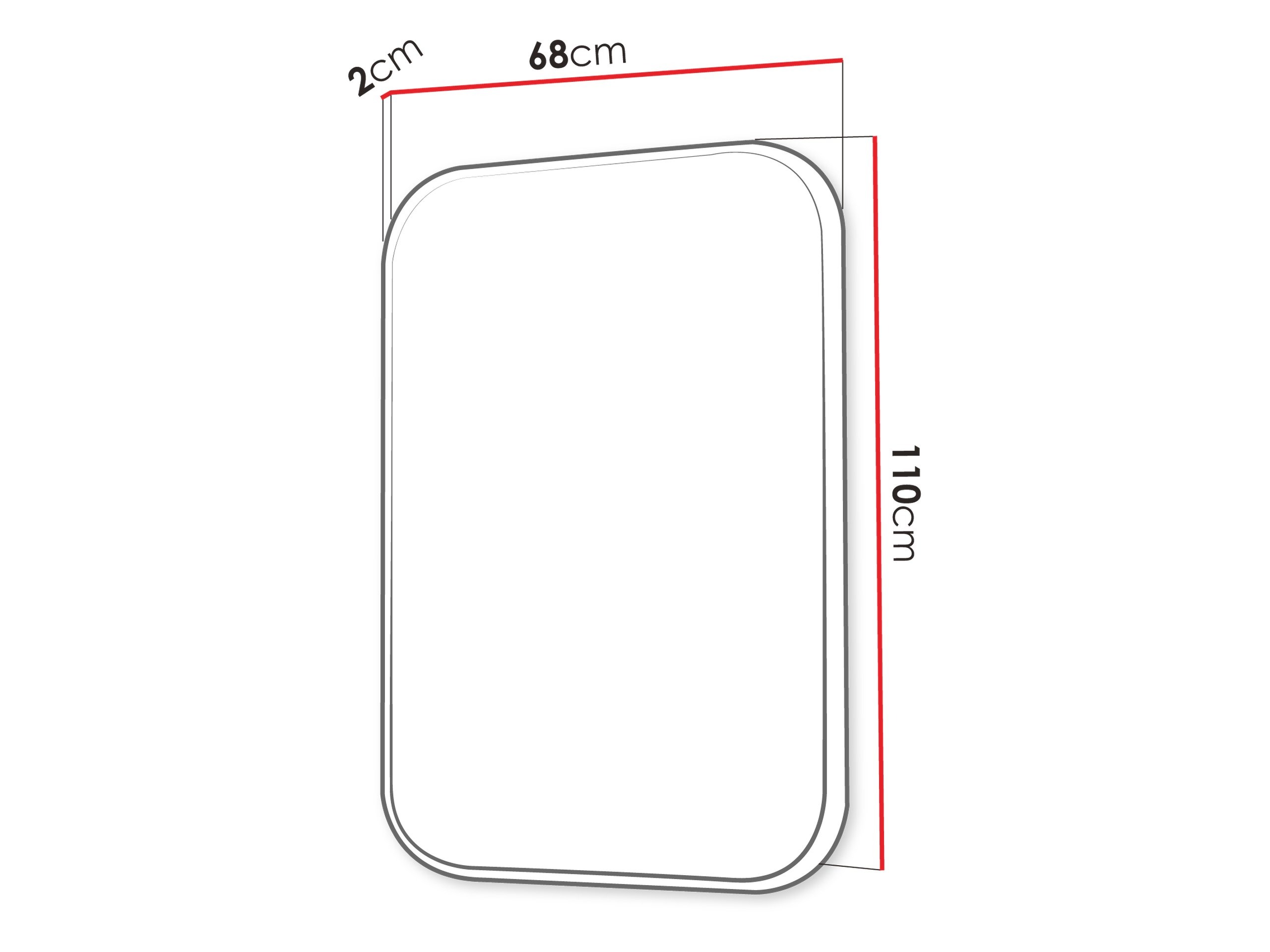 Огледало Comfivo Mirsoni 106