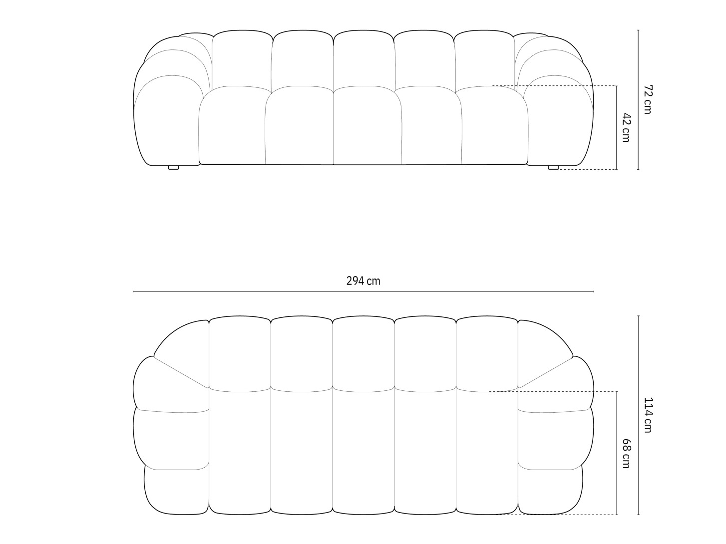 Диван Cirnolu 102 (Bubble 10)