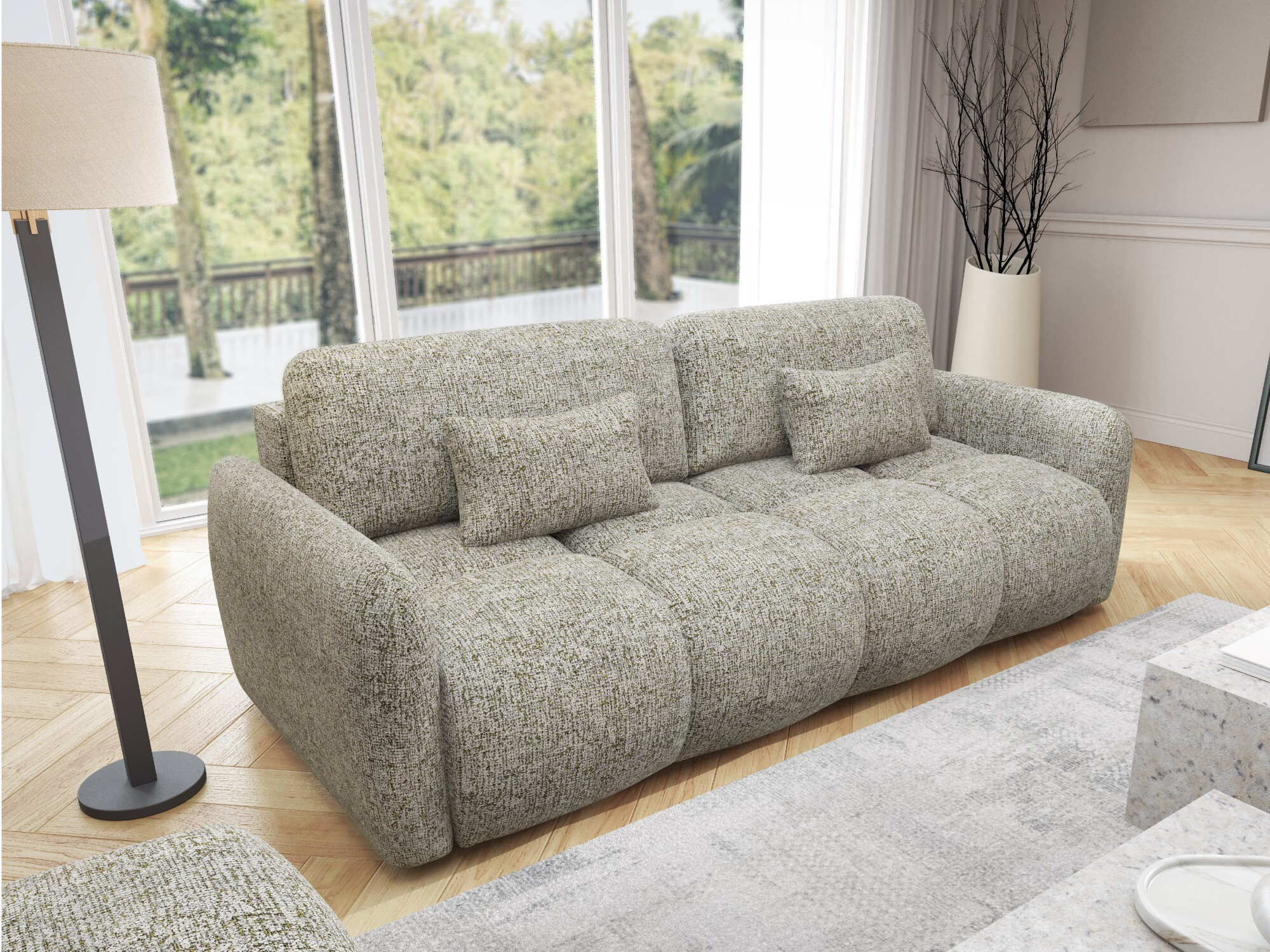 Разтегателен диван Franklin 218 (Bella 15)